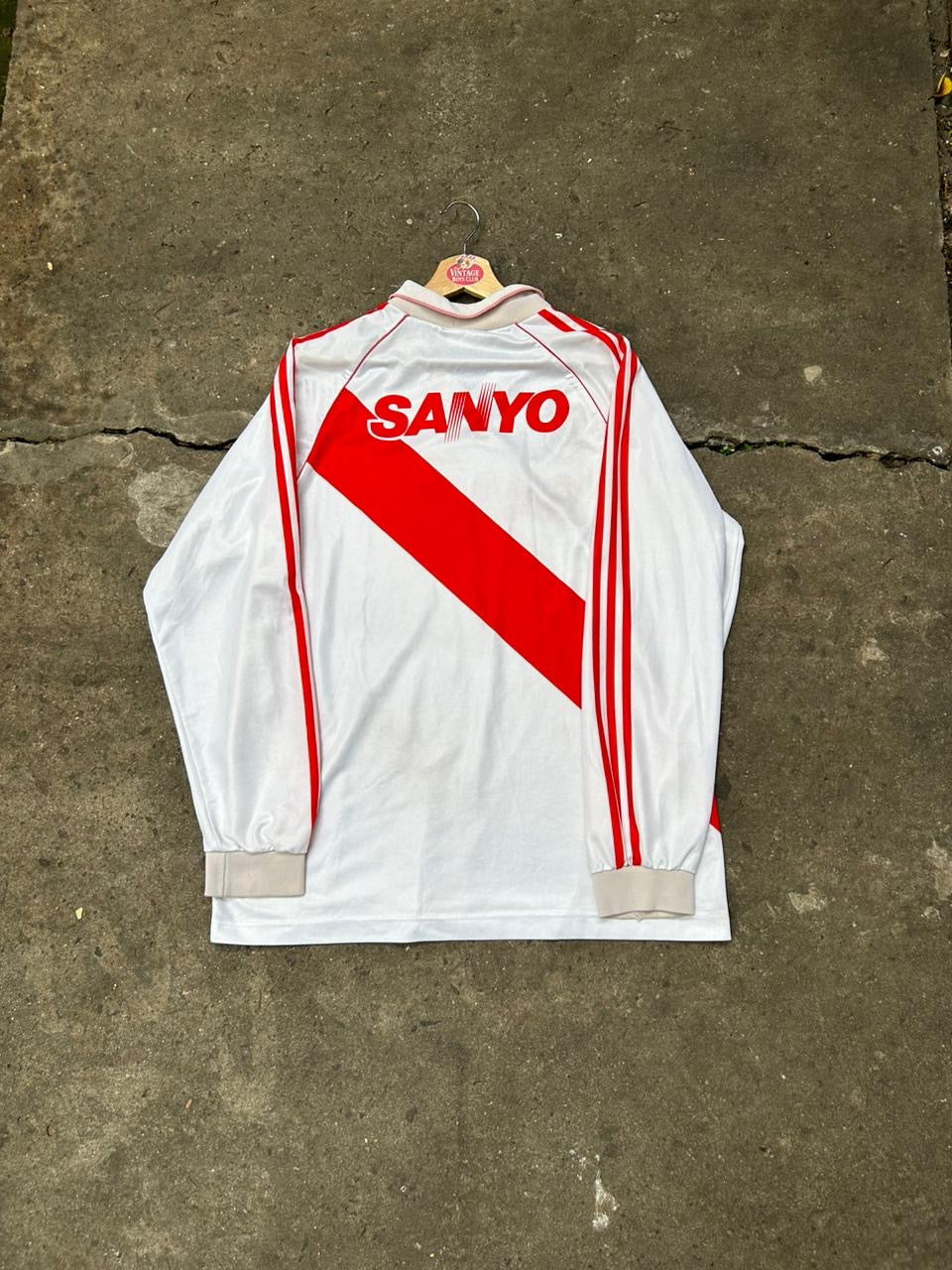 Camiseta de River Plate Titular año 1993 Manga Larga Original