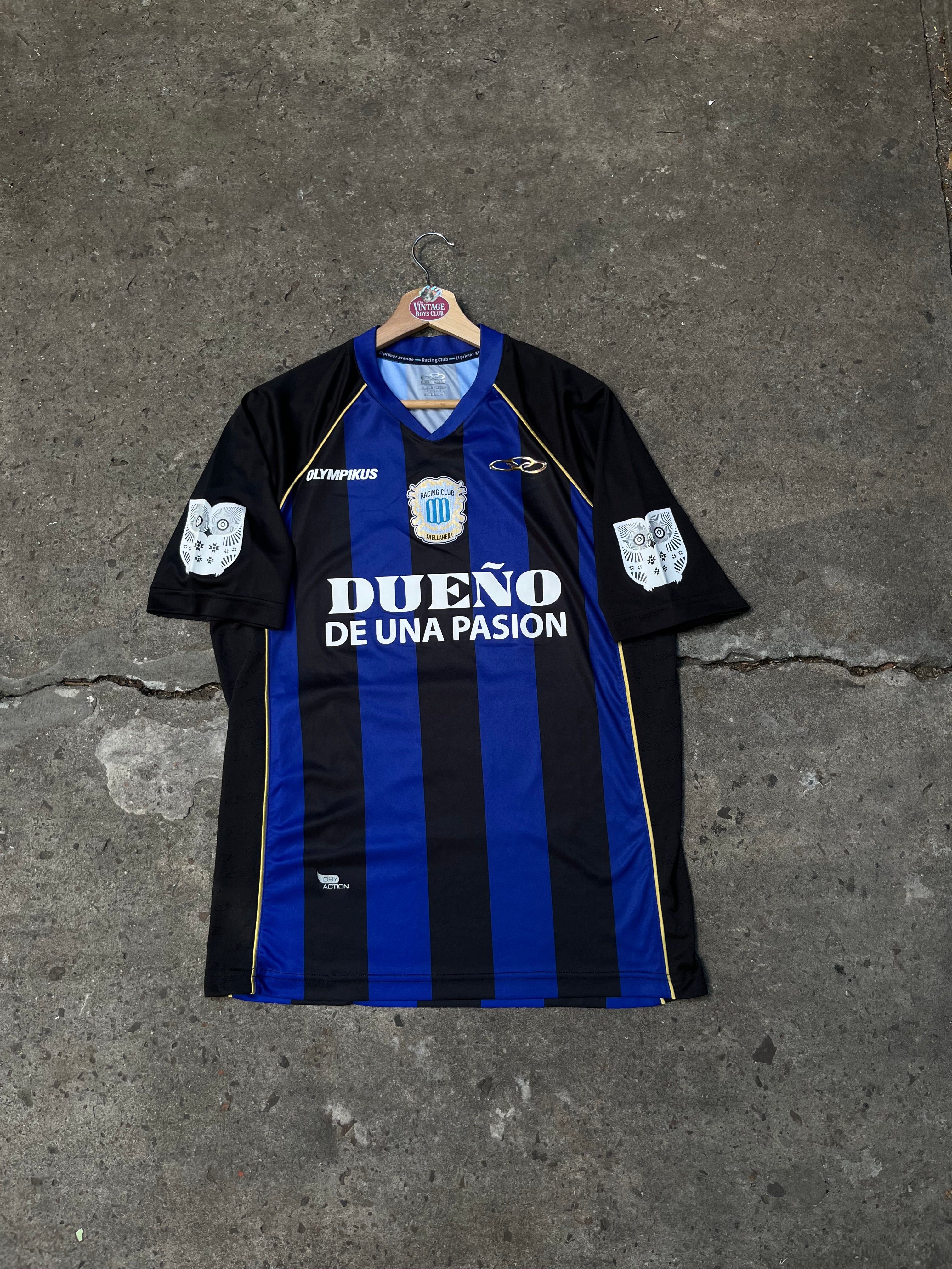 Camiseta Racing 2012 Olympikus de Zuculini de Utileria
