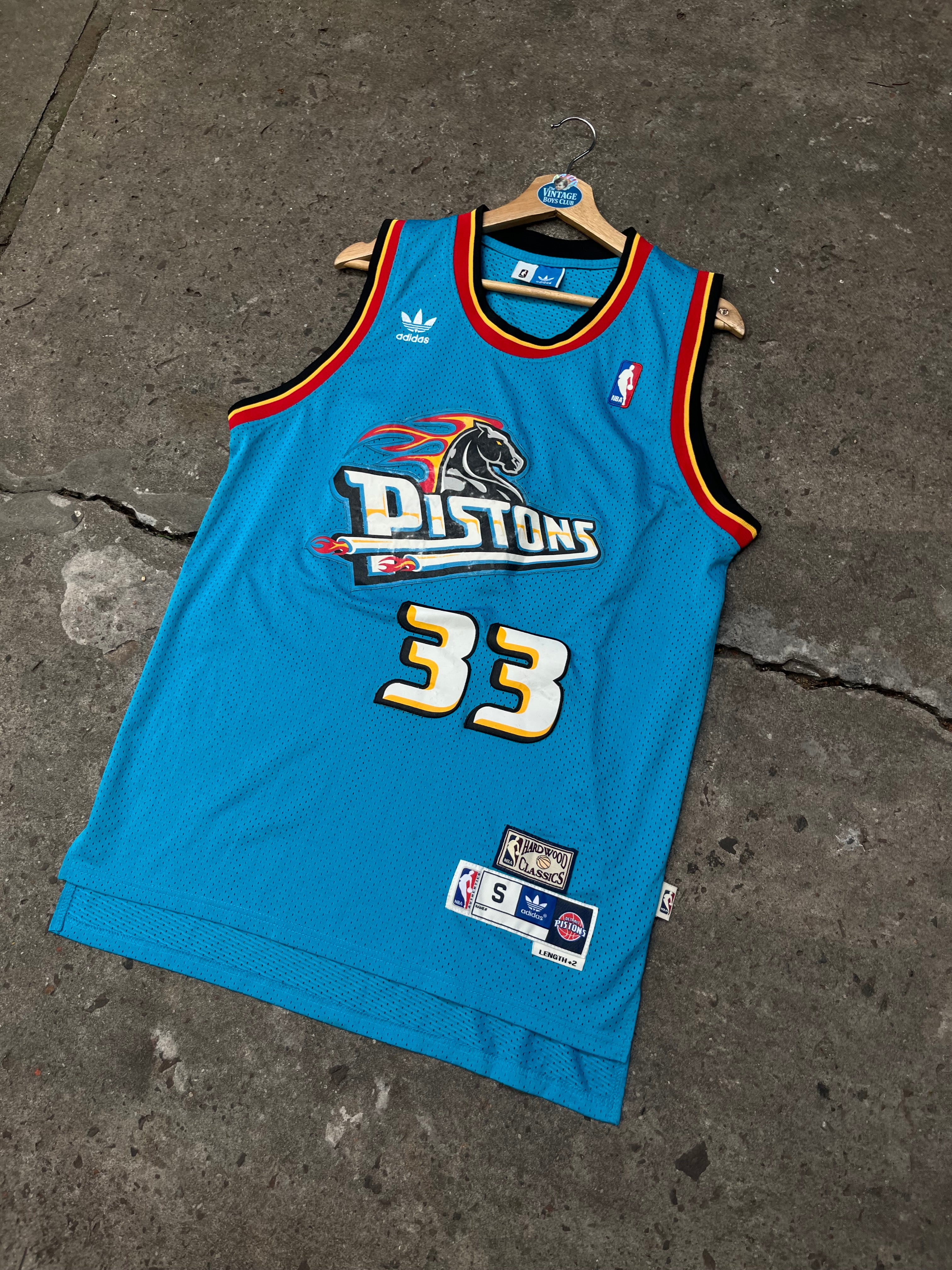 Camiseta Dritoit Pistons Vintage de HILL Original