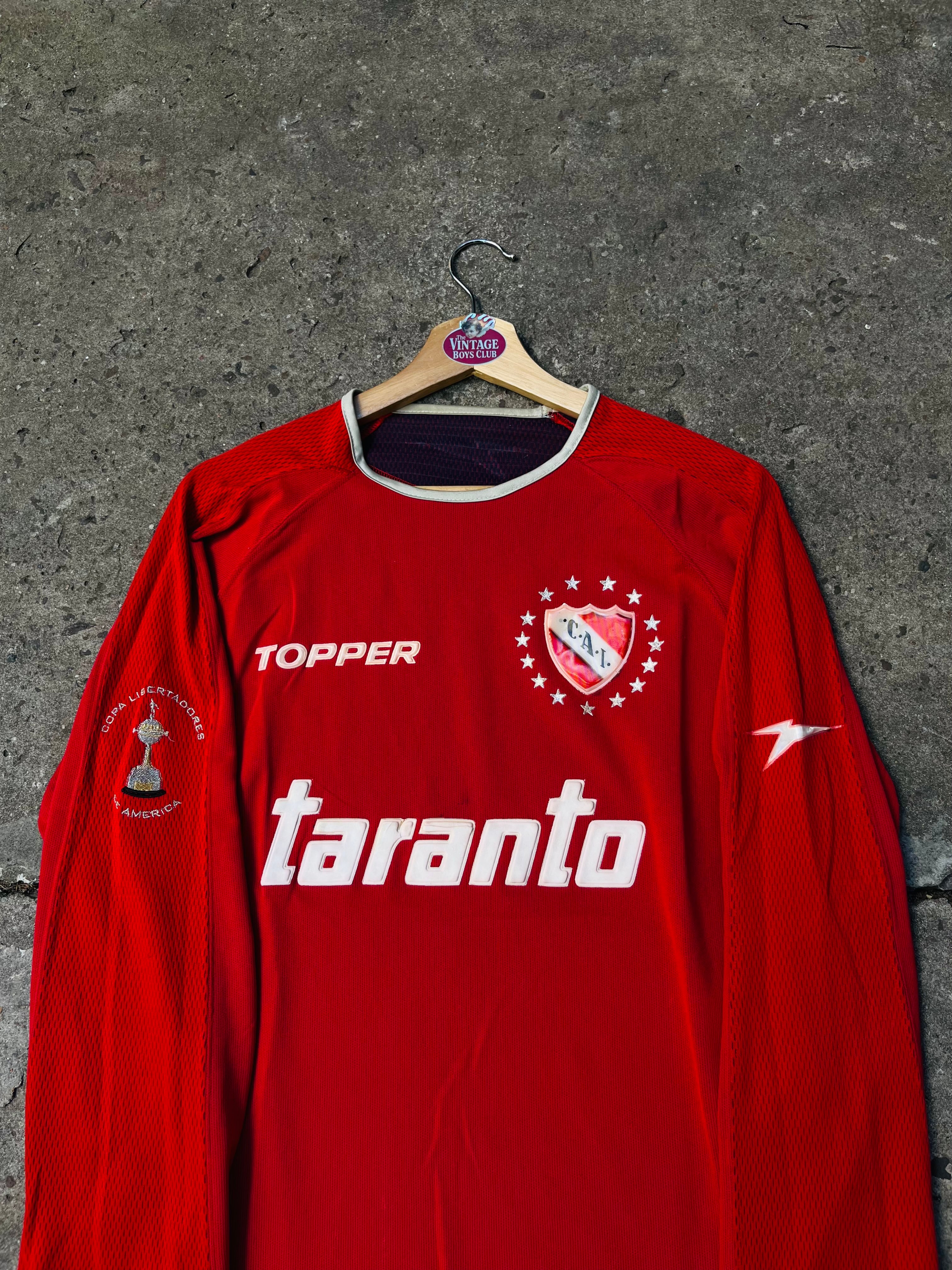 Camiseta Independiente 2003 Libertadores de Juego de Castillo