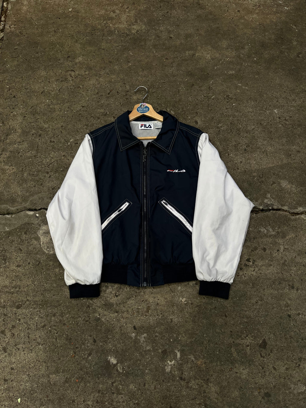Campera Fila Rompeviento Vintage Original