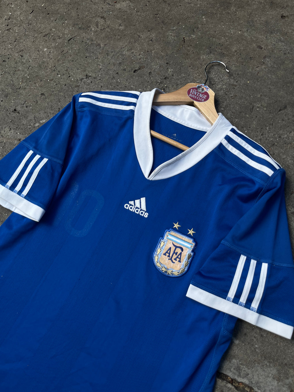 Camiseta Argentina 2010 Suplente de Messi Original