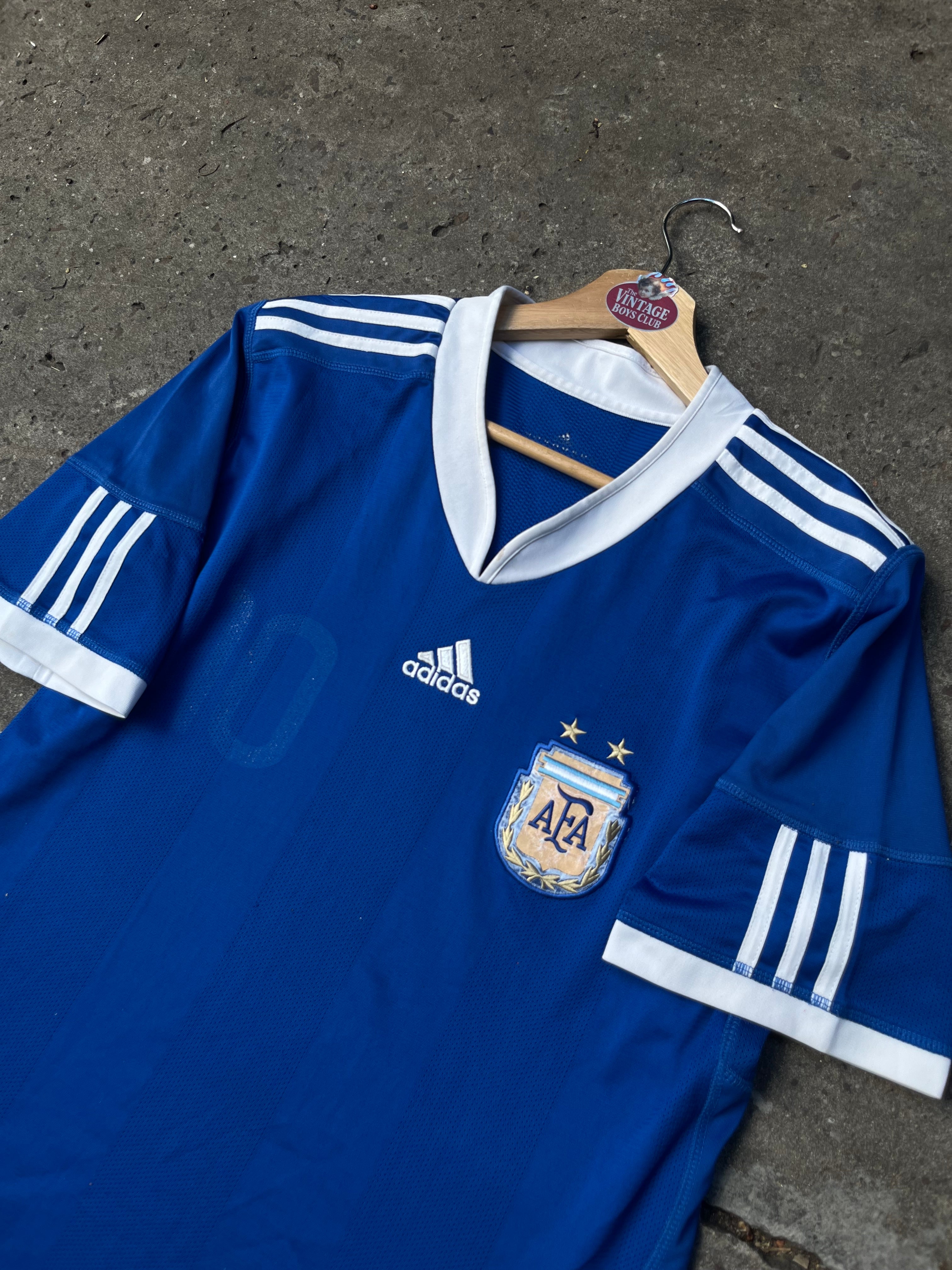 Camiseta Argentina 2010 Suplente de Messi Original