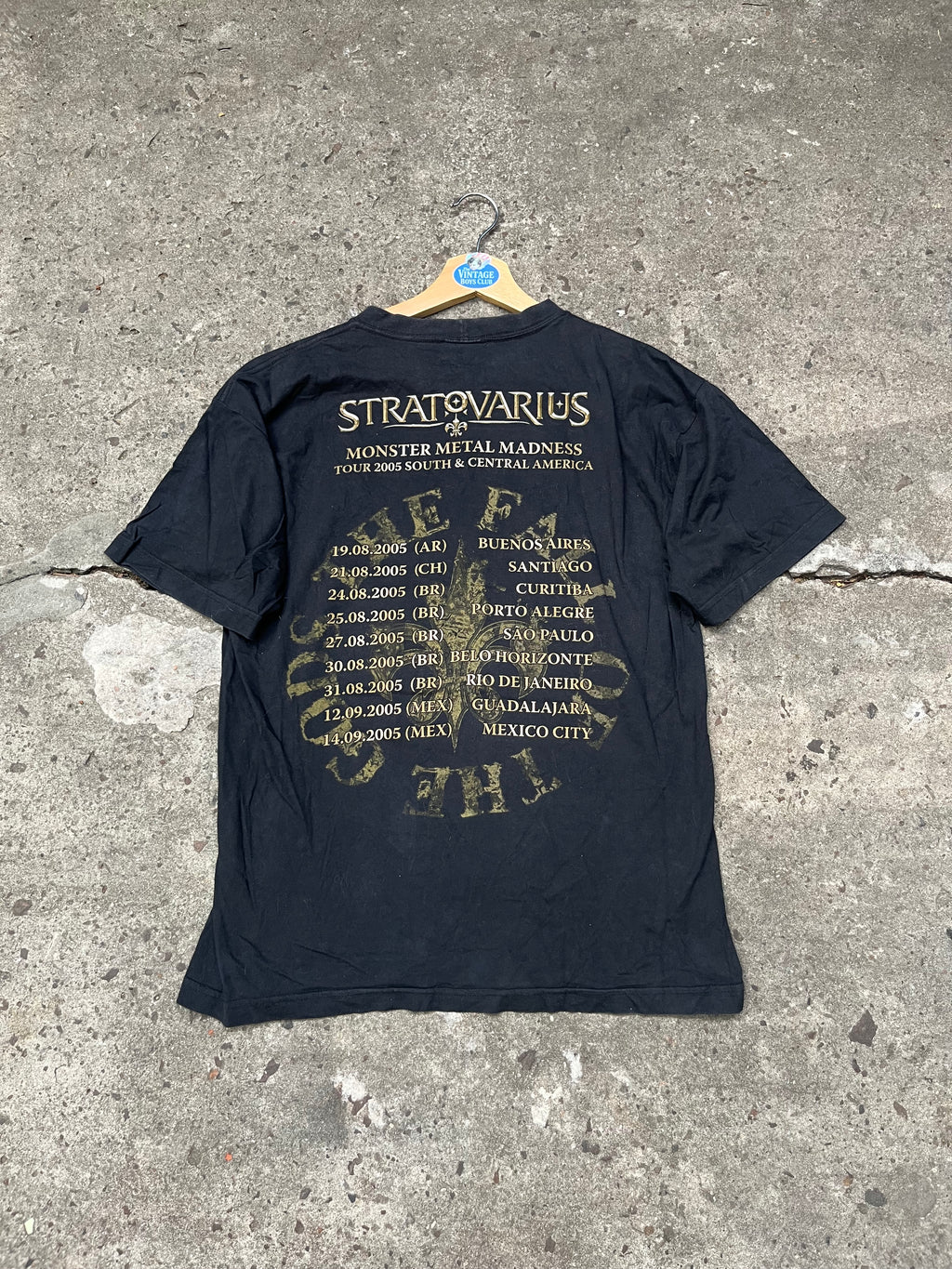 Remera Stratovarius 2005 Gira Original