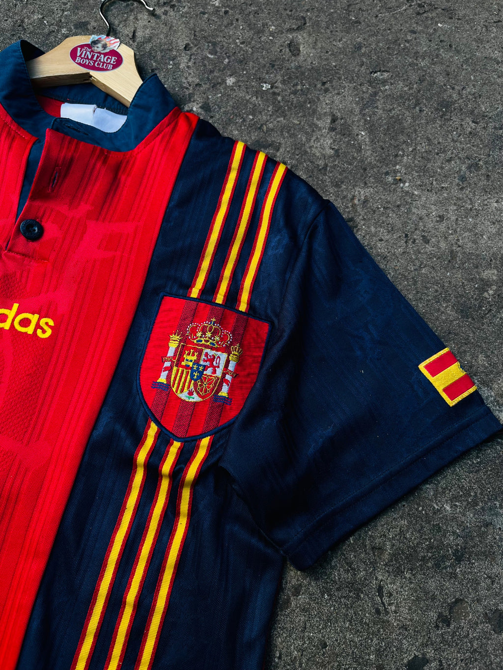 Camiseta España 96' Titular de Caminero Original