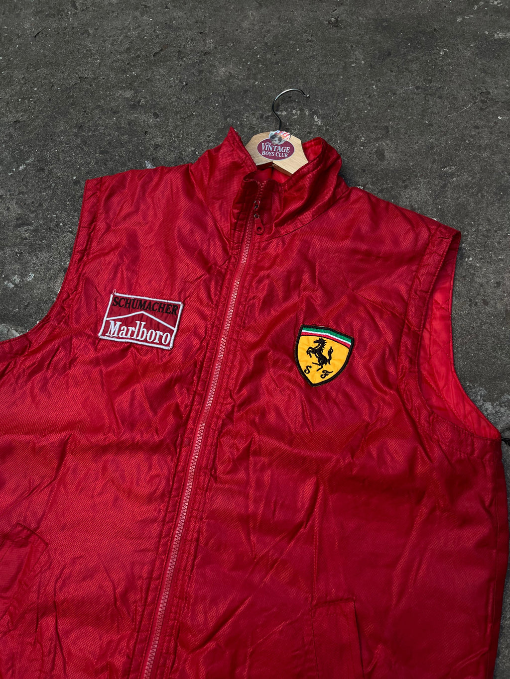 Chaleco Ferrari Marlboro Vintage