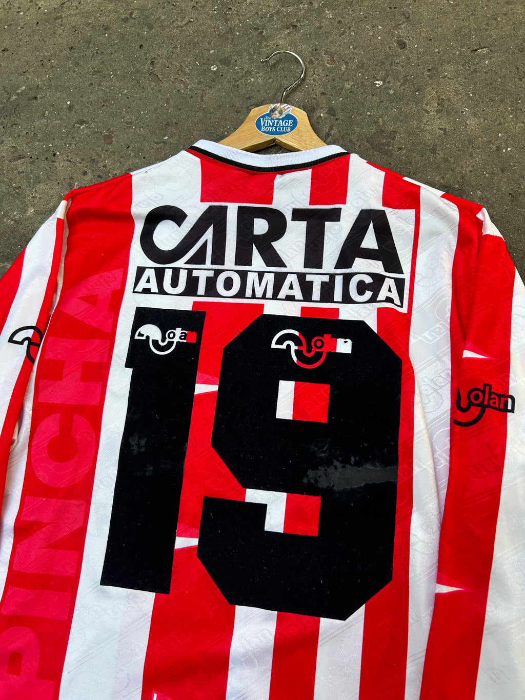 Camiseta Estudiantes 1997 Olan Manga Larga de Juego