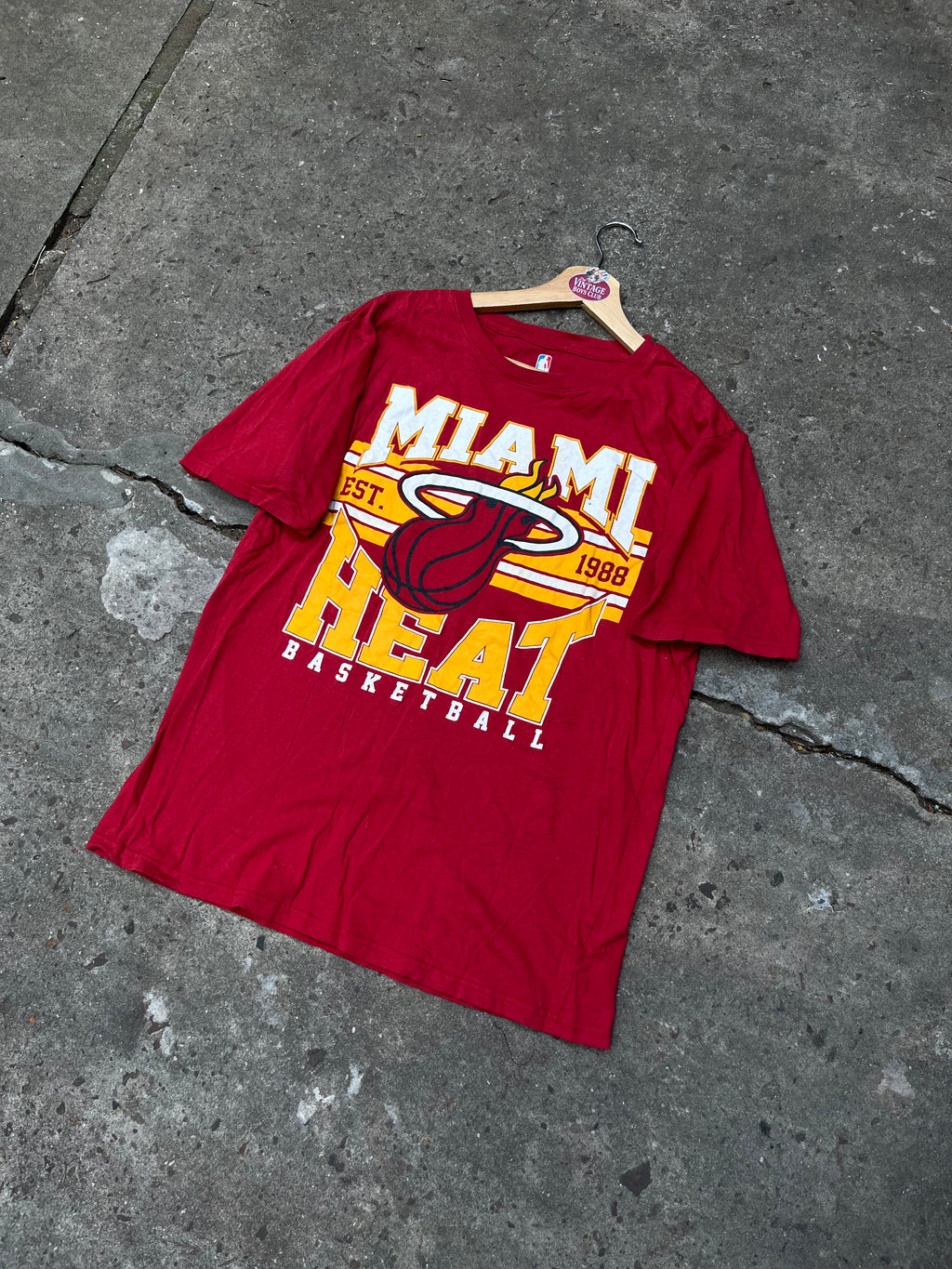 Remera Miami Heat Vintage