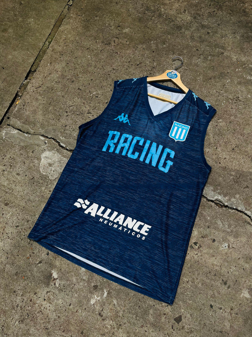 Camiseta Racing Básquet Kappa Original