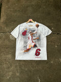 Remera Lebron James Miami Heat Vintage Original