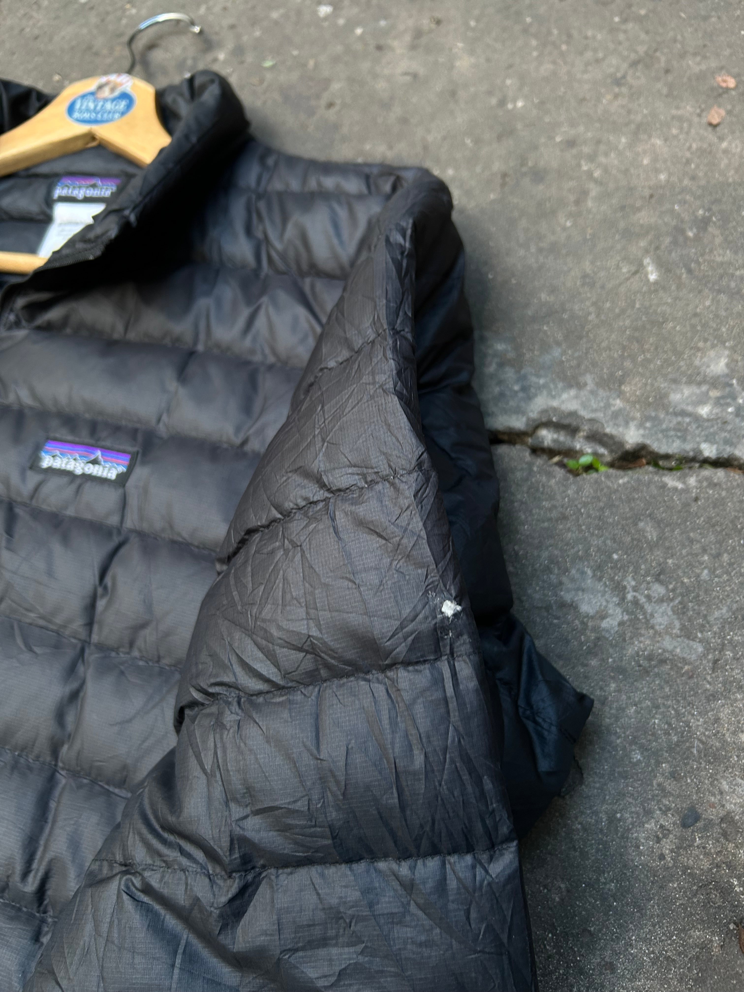 Campera Puffer Patagonia Negra Original
