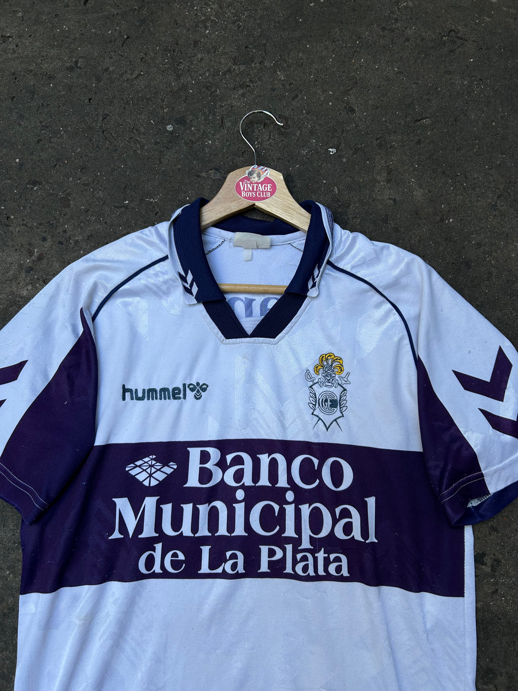Camiseta Gimnasia 97' Hummel Titular Original