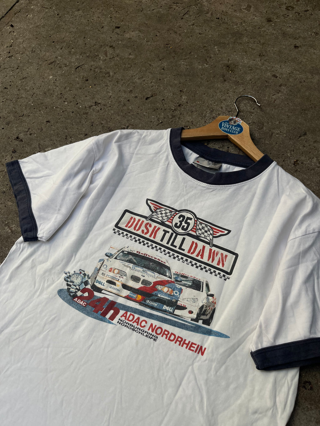 Remera Nascar De Carrera Vintage
