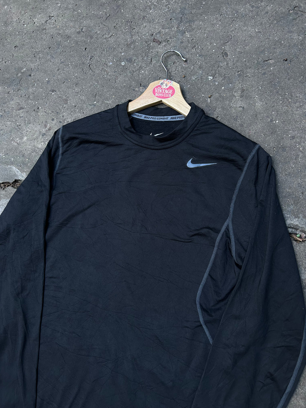Remera Nike Pro Combat Manga Larga Original