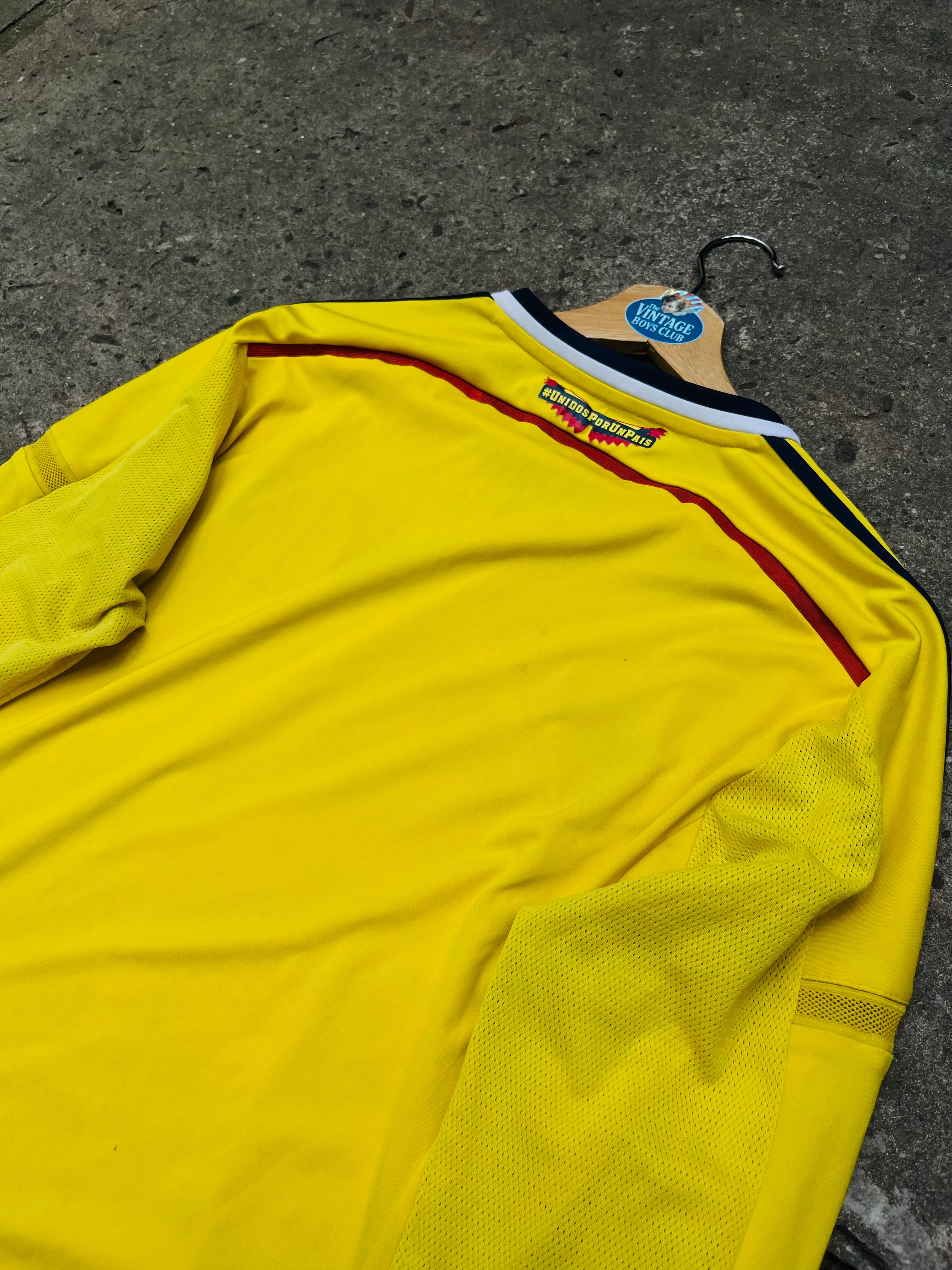 Camiseta Colombia 2014 Manga Larga Original
