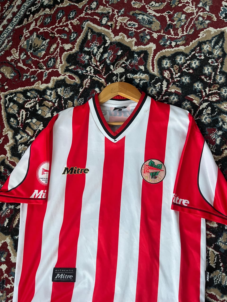 Camiseta Estudiantes Mitre de Juego de Carrusca