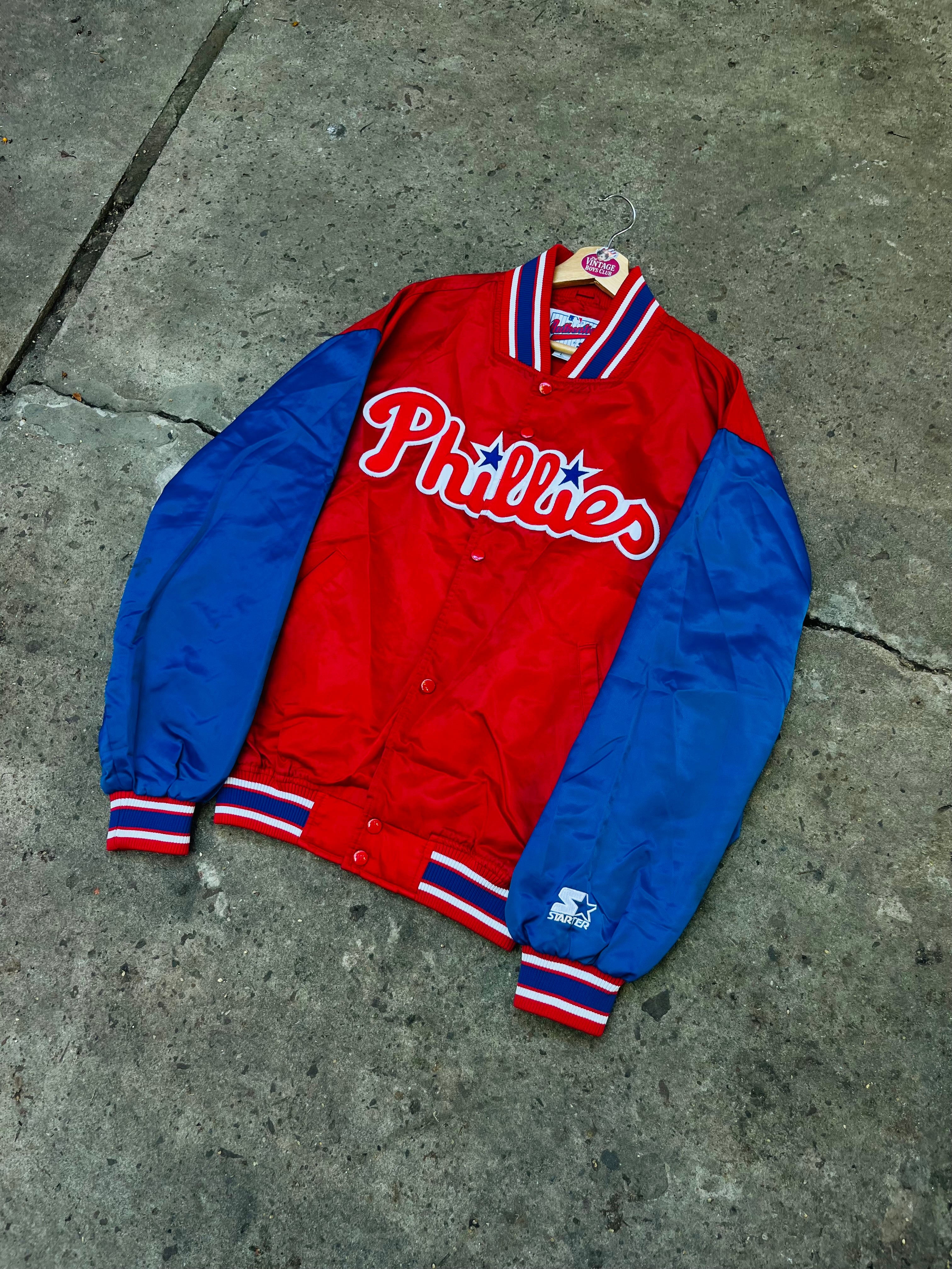 Chaqueta Phillies Béisbol Starter 90s Original