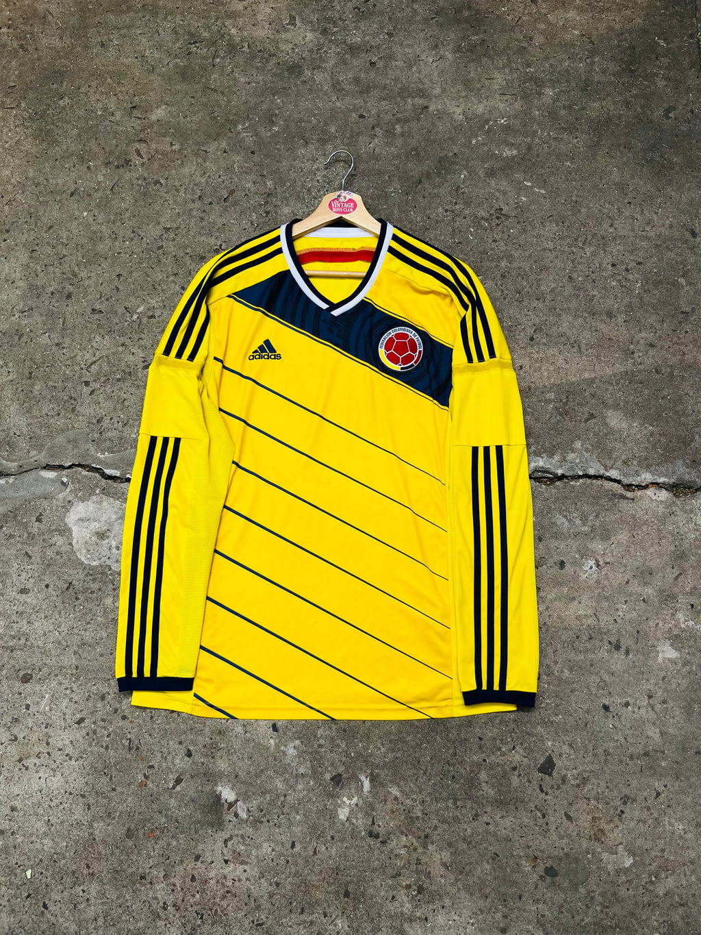 Camiseta Colombia 2014 Manga Larga Original