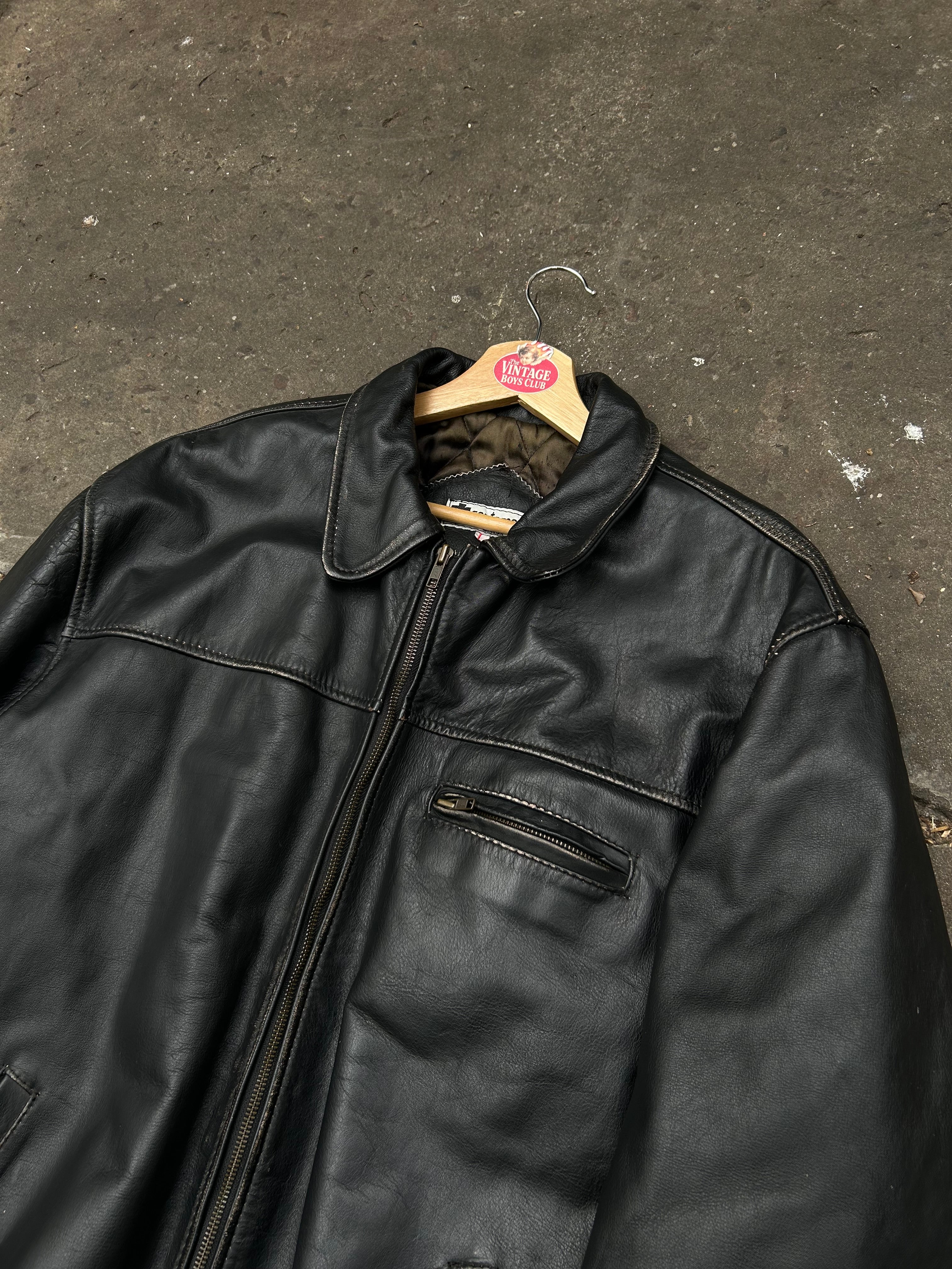 Campera de Cuero Vintage Original