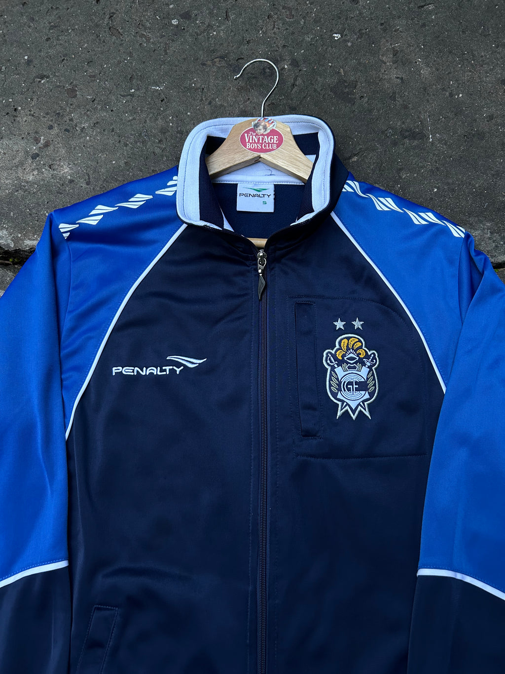 Campera Gimnasia Penalty Azul Original