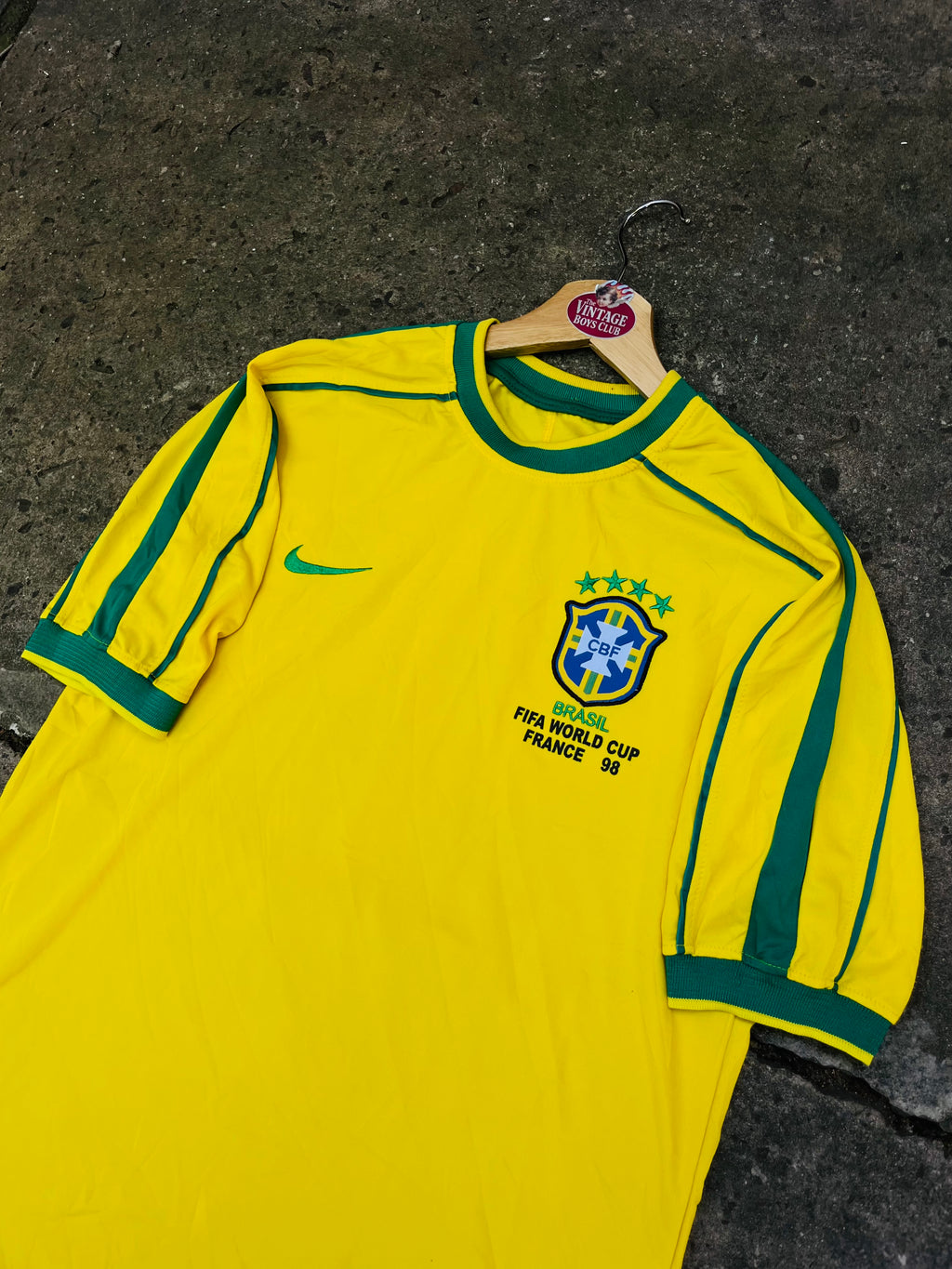 Camiseta Brasil 1998 de Roberto Carlos