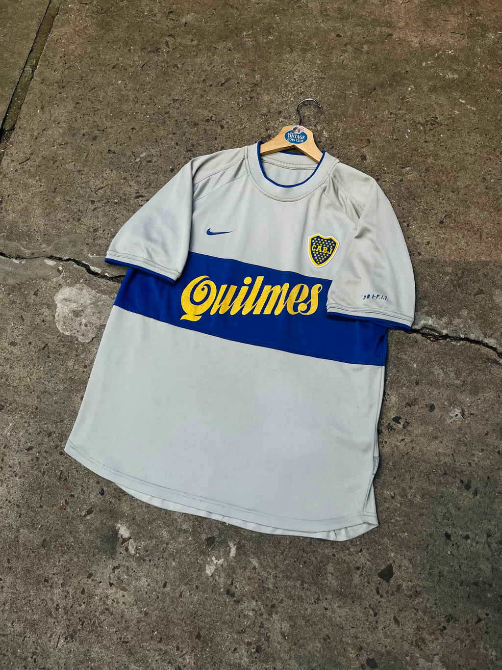 Camiseta Boca del 2000 Suplente Gris Original