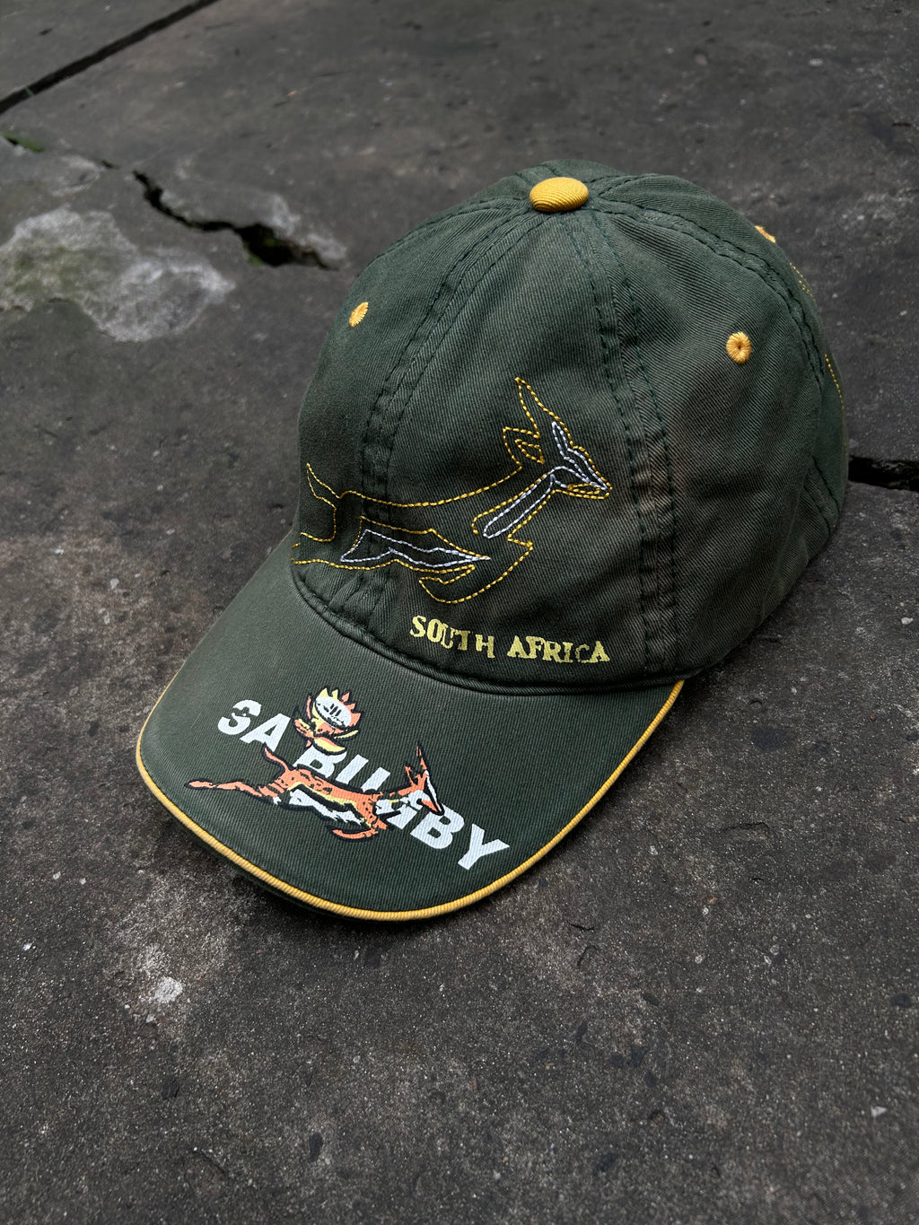 Gorra Sprinbox Sudáfrica Rugby Vintage