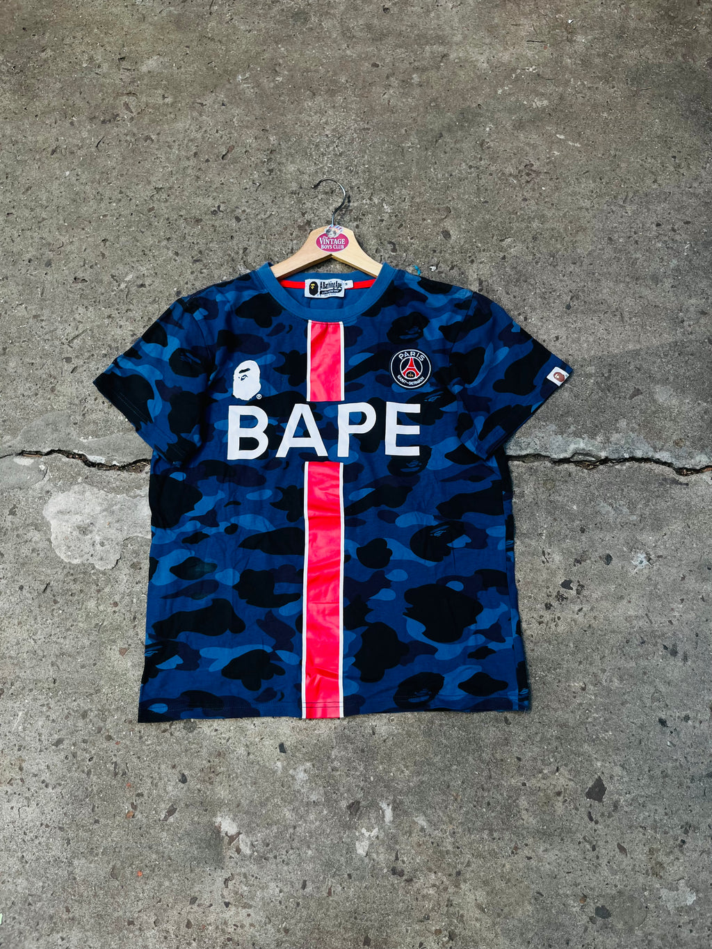 Remera Bape x PSG Original