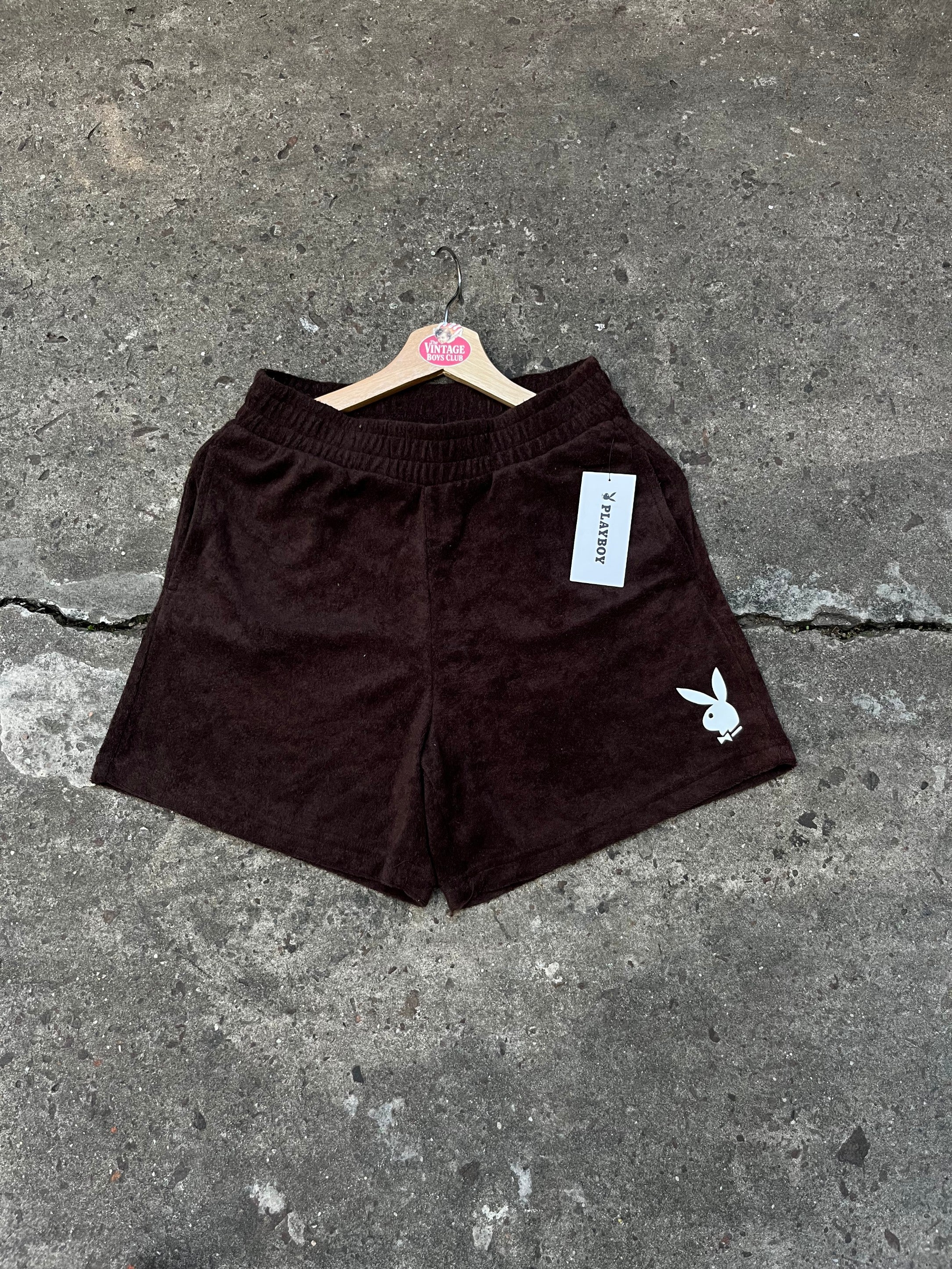 Short Playboy de Peluche Original nuevo con etiqueta