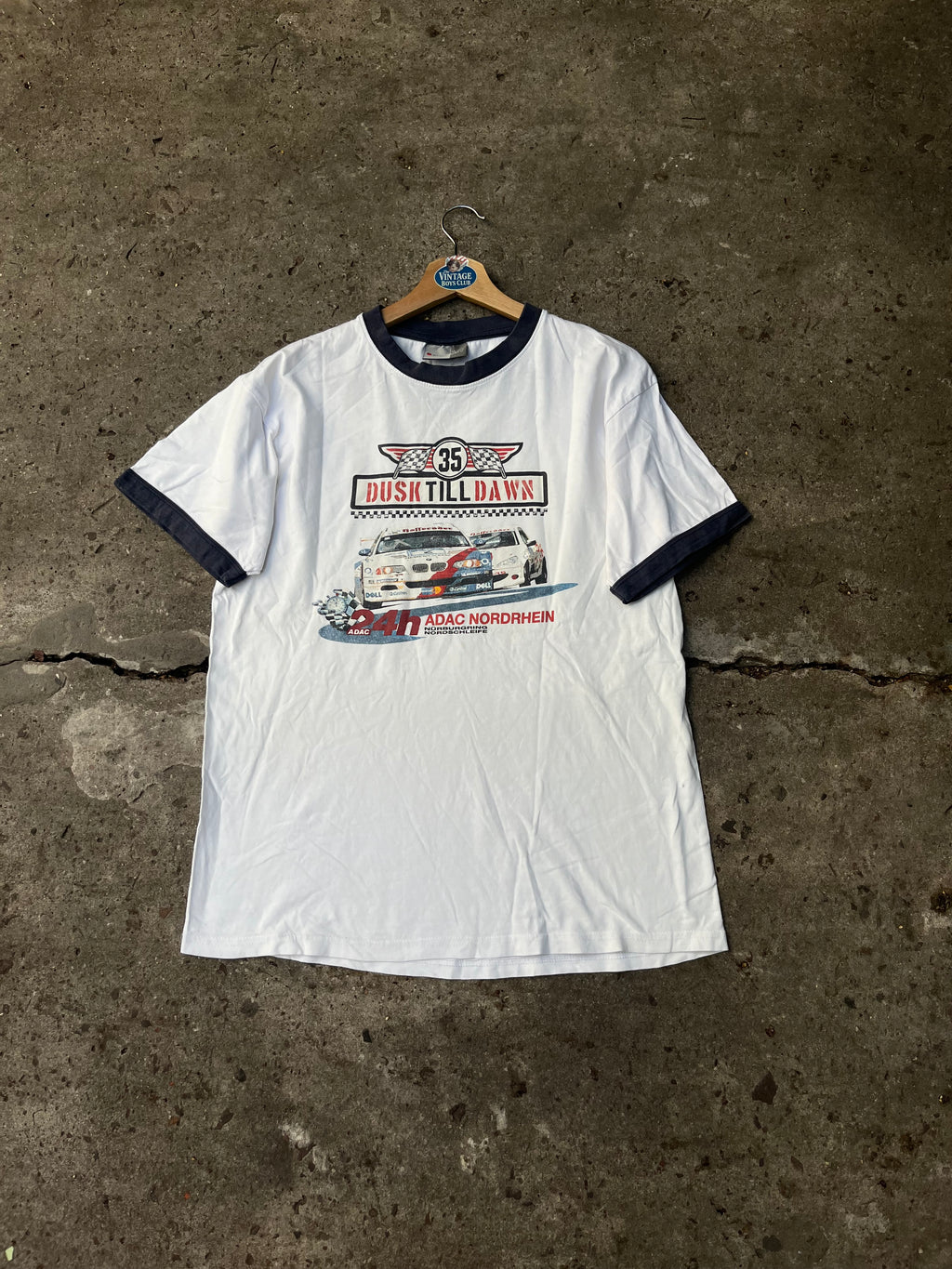 Remera Nascar De Carrera Vintage