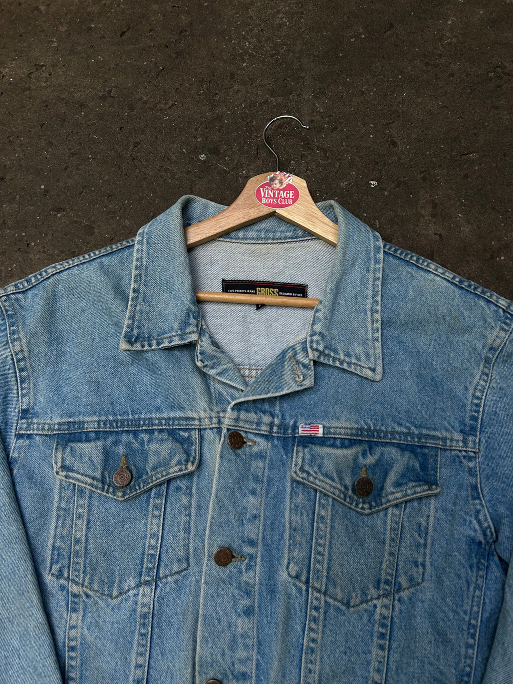 Campera Jean UFO 90s Original