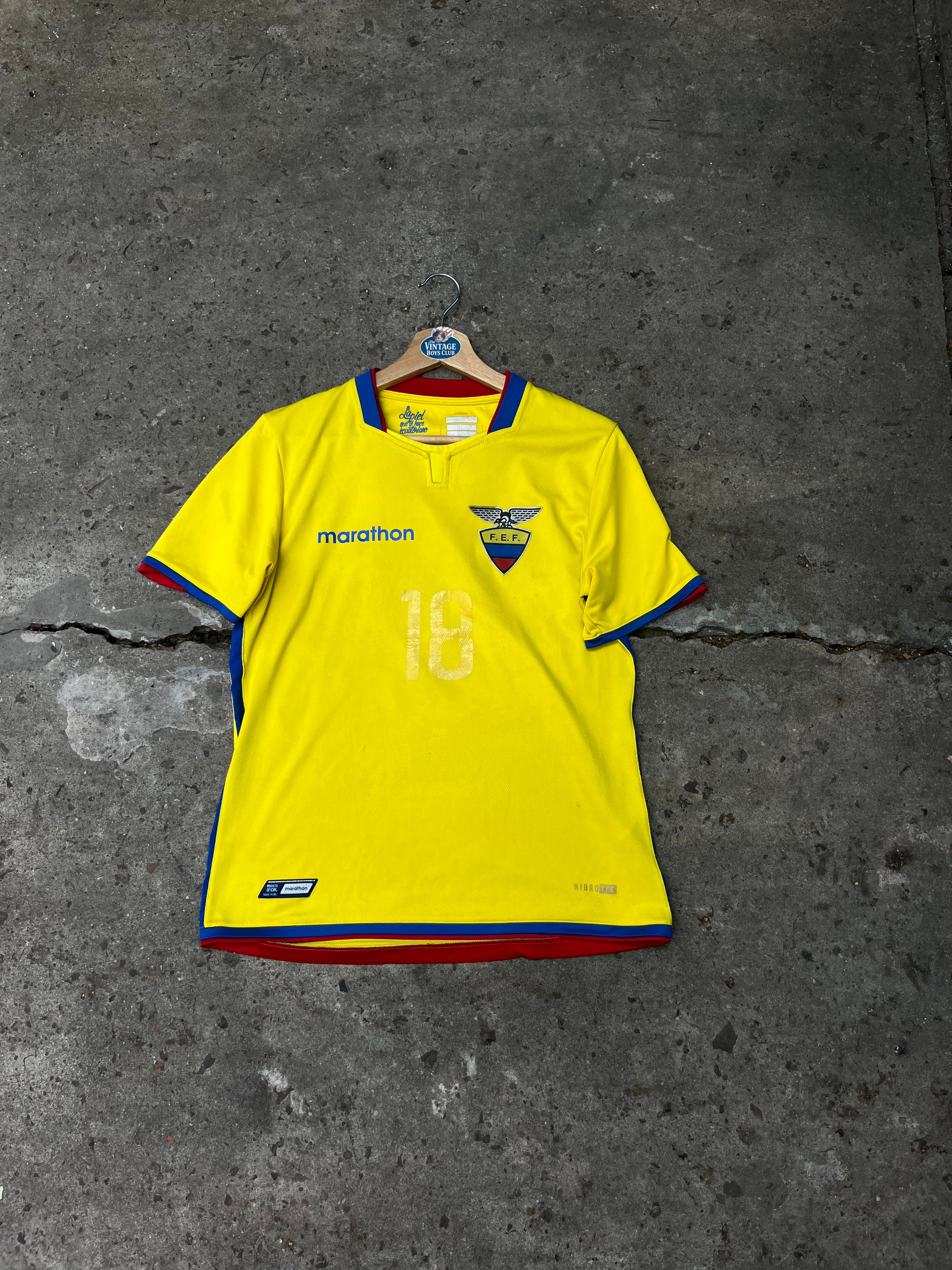 Camiseta Ecuador Marathon Titular Original