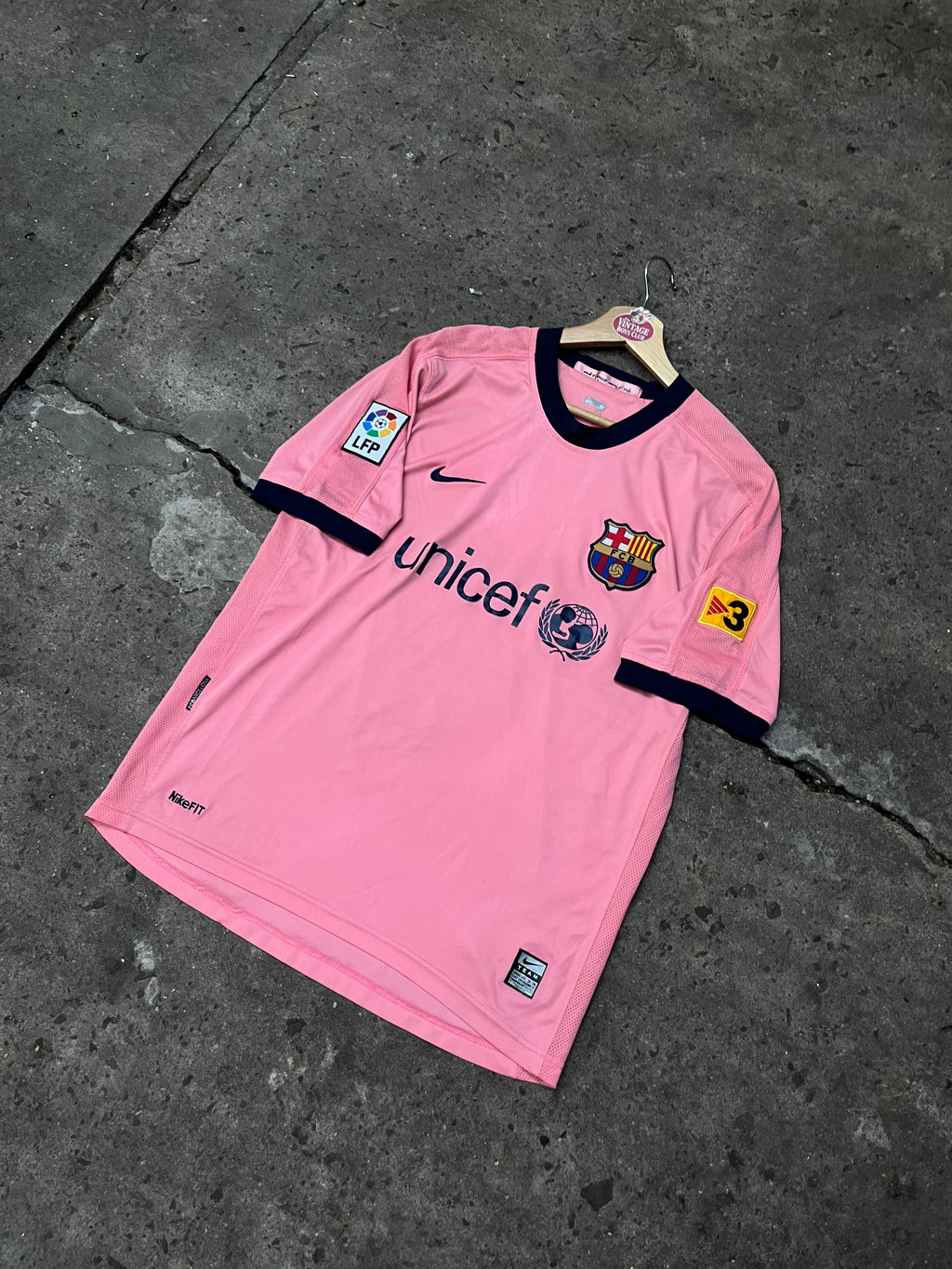 Camiseta Barcelona 2009 Rosa de Xavi