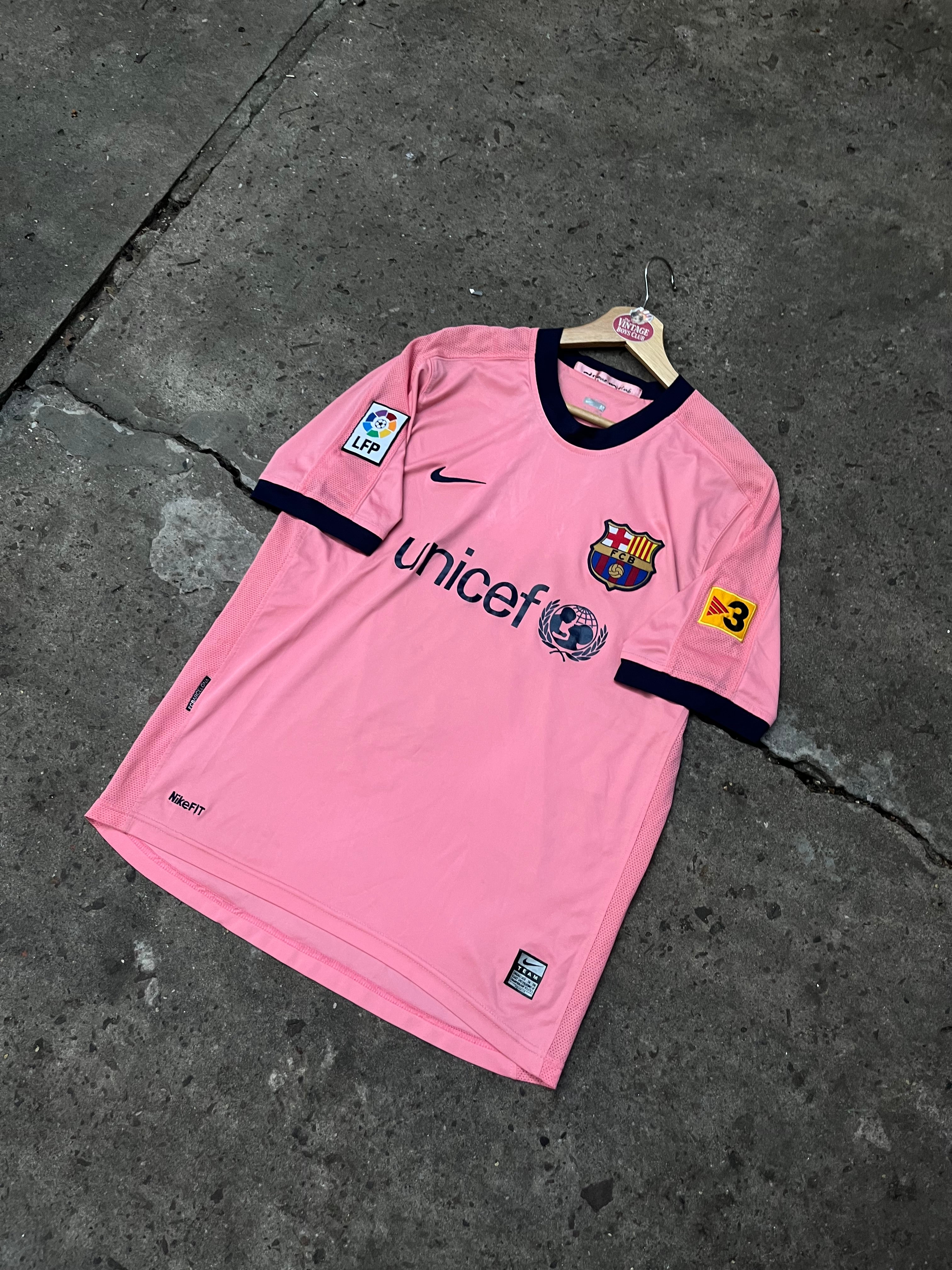 Camiseta Barcelona 2009 Rosa de Xavi