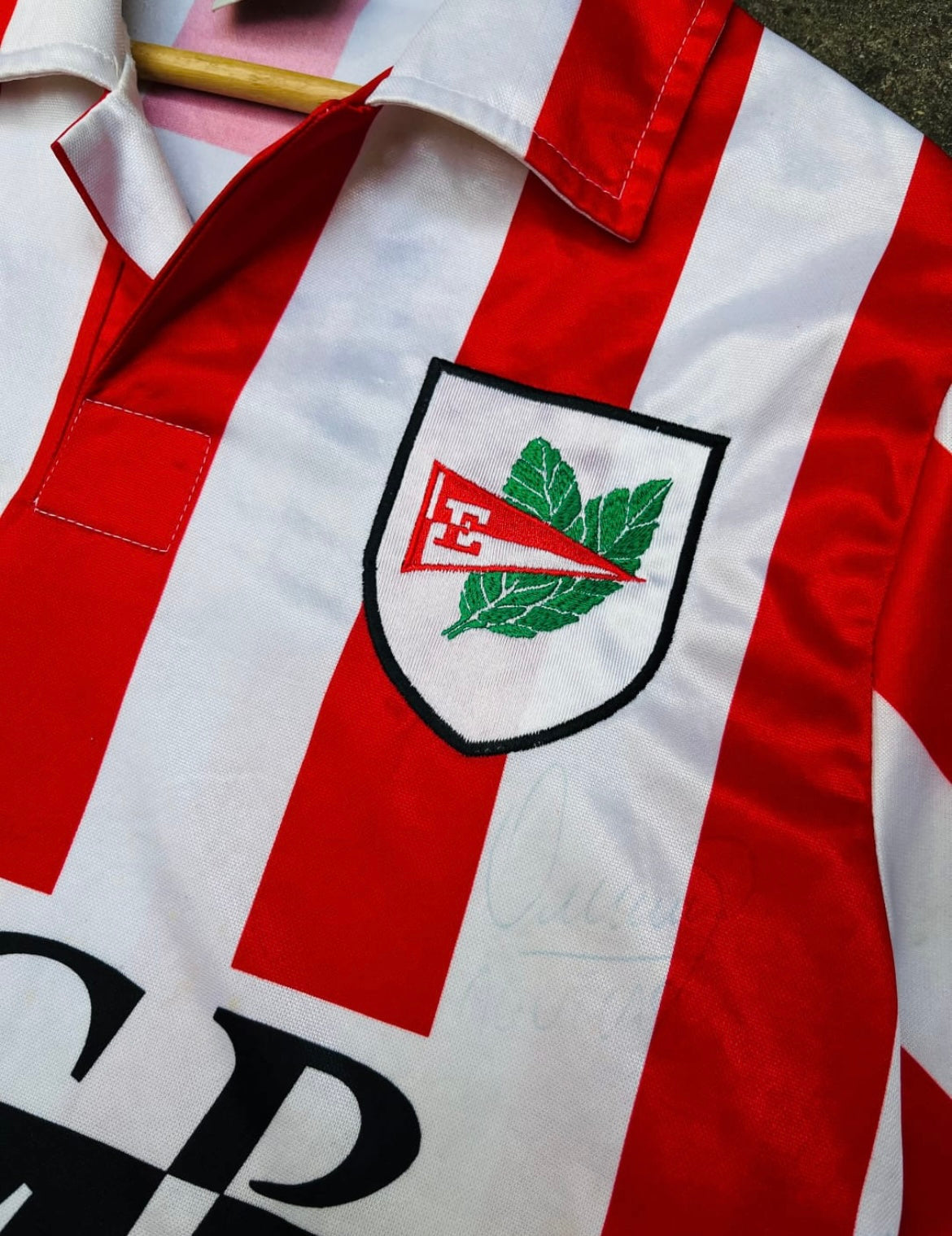 Camiseta Estudiantes Olan 96' Autografiada Original