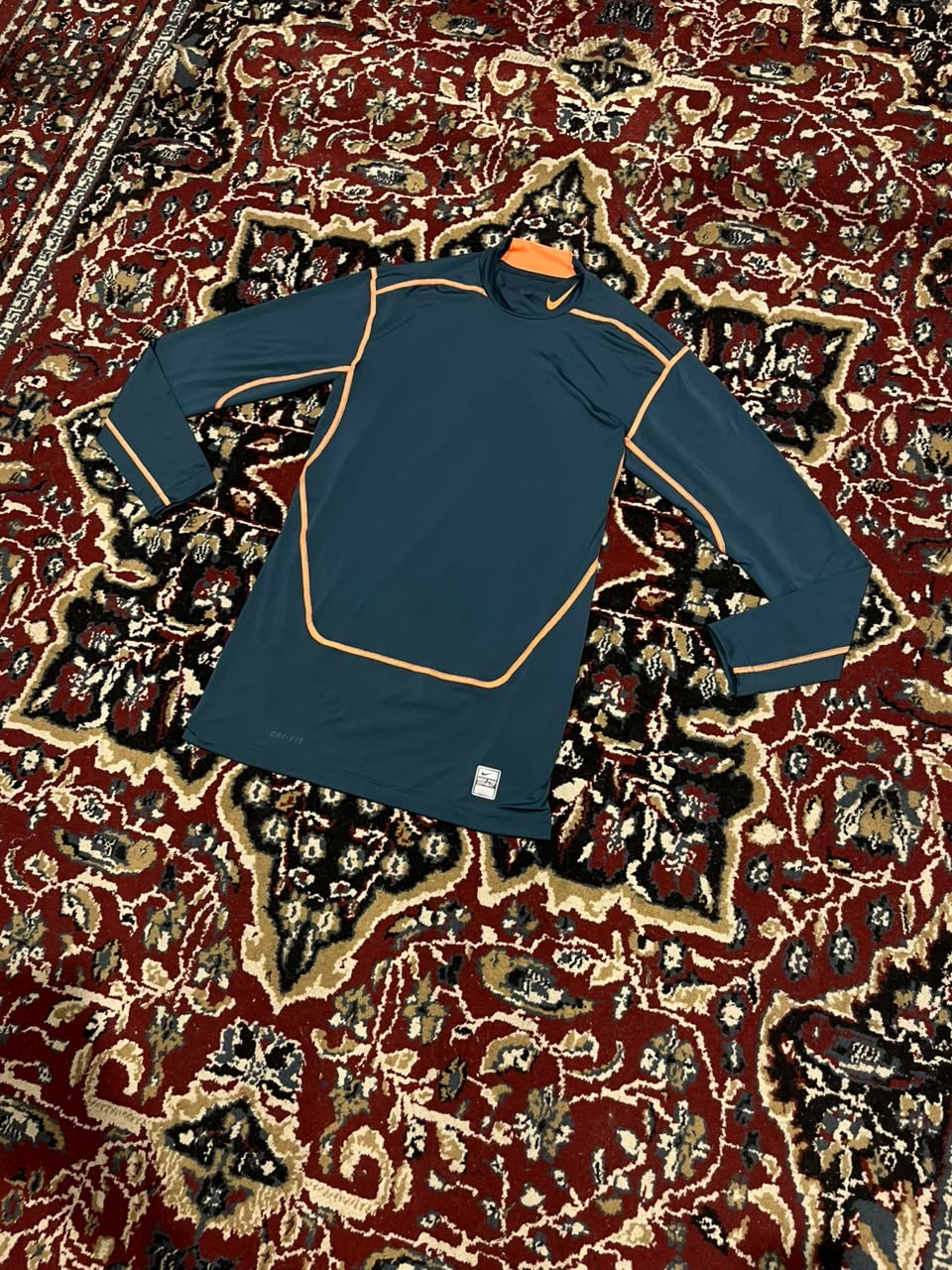 Remera Nike Pro Combat Manga Larga Original