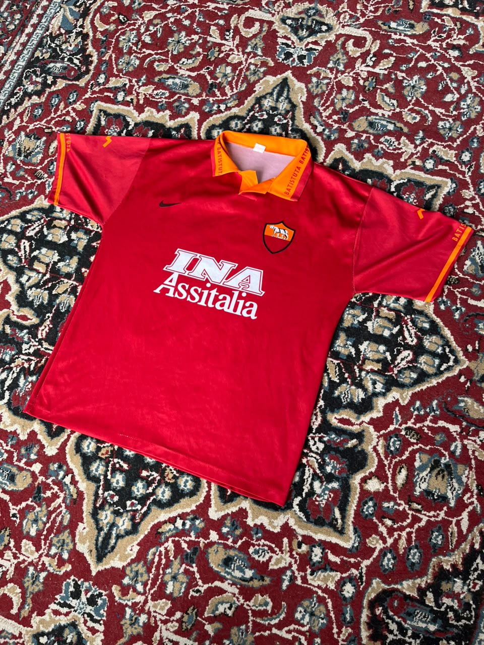 Camiseta Roma de Batistuta Vintage