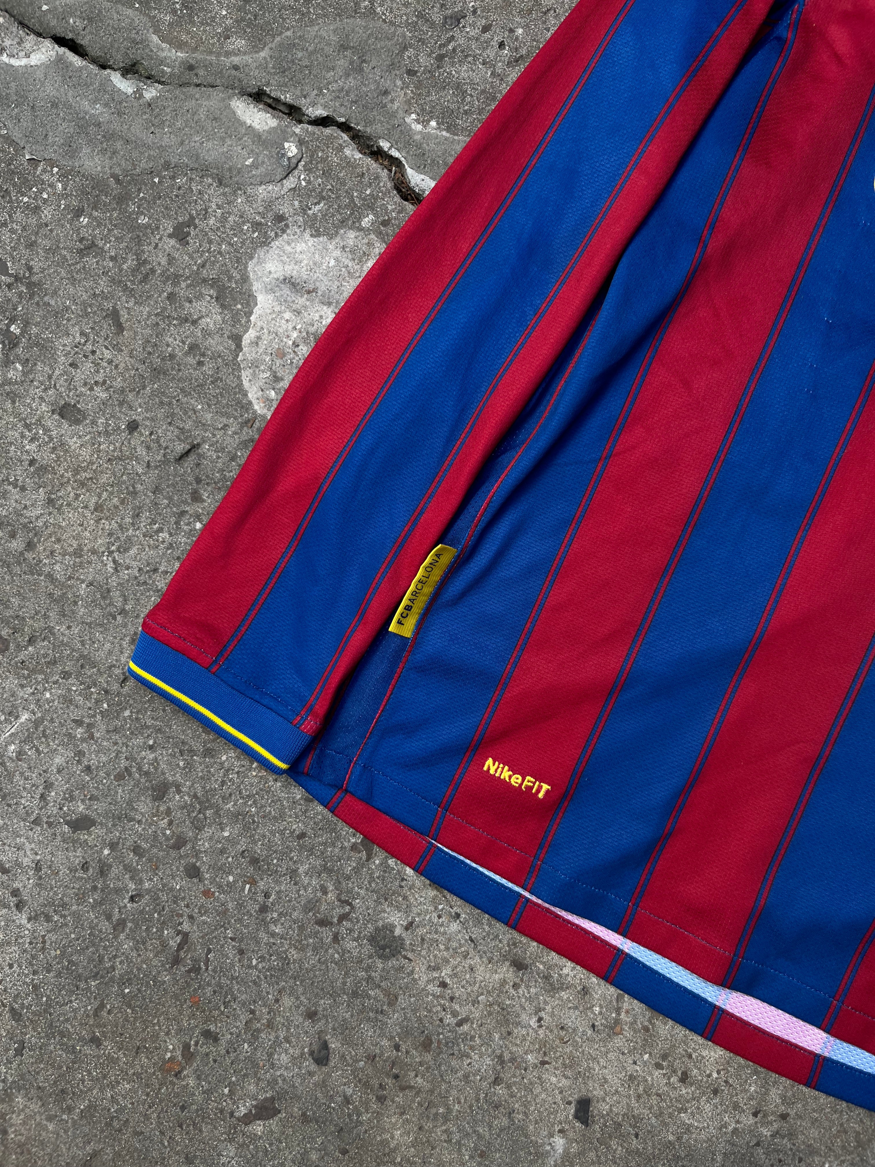 Camiseta Barcelona 2010 Manga Larga Original Nueva con Etiqueta