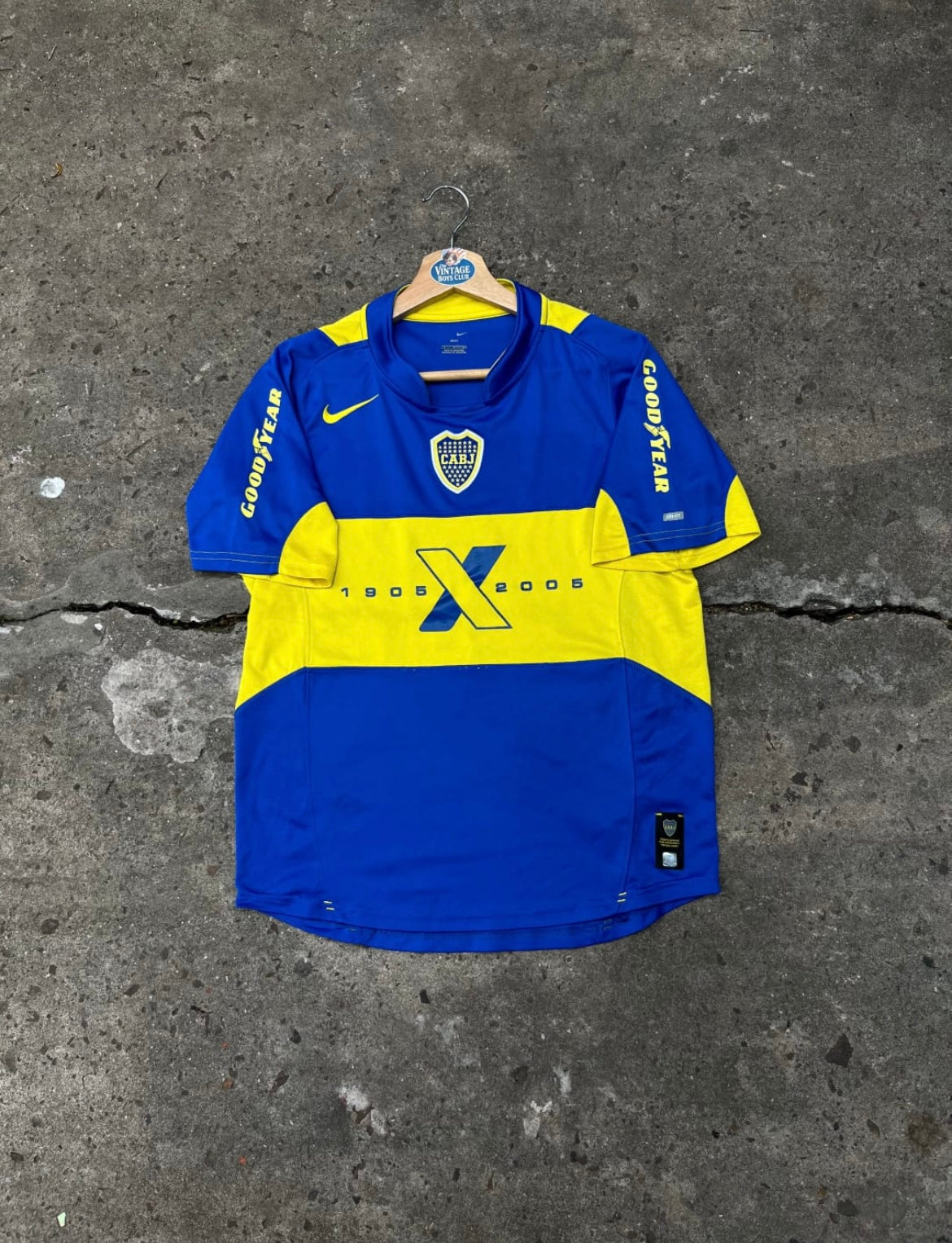 Camiseta Boca Xentenario 2005 Titular Original