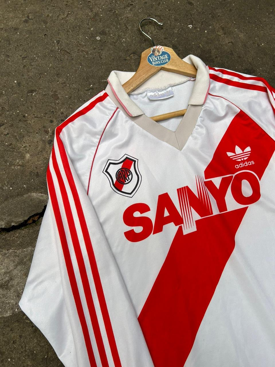 Camiseta de River Plate Titular año 1993 Manga Larga Original