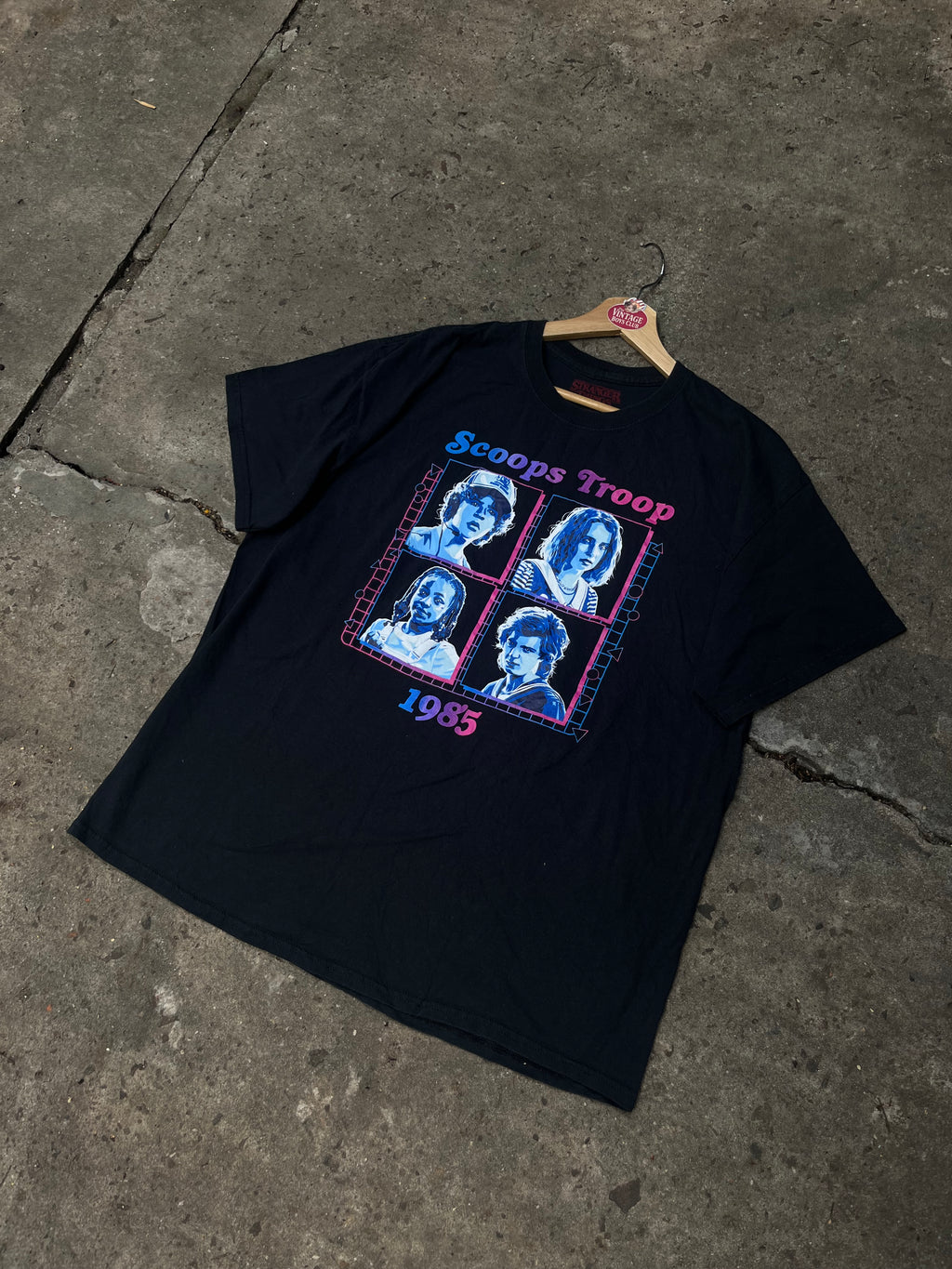 Remera Stranger Things Americana Original