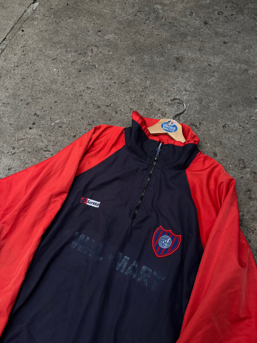 Buzo San Lorenzo Lotto Rompeviento