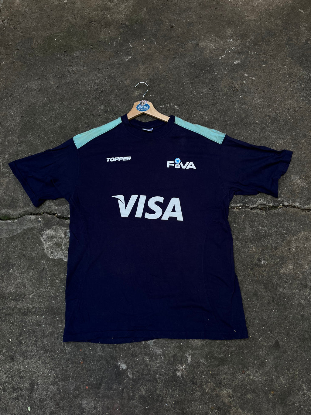 Remera Argentina Voley Topper Original