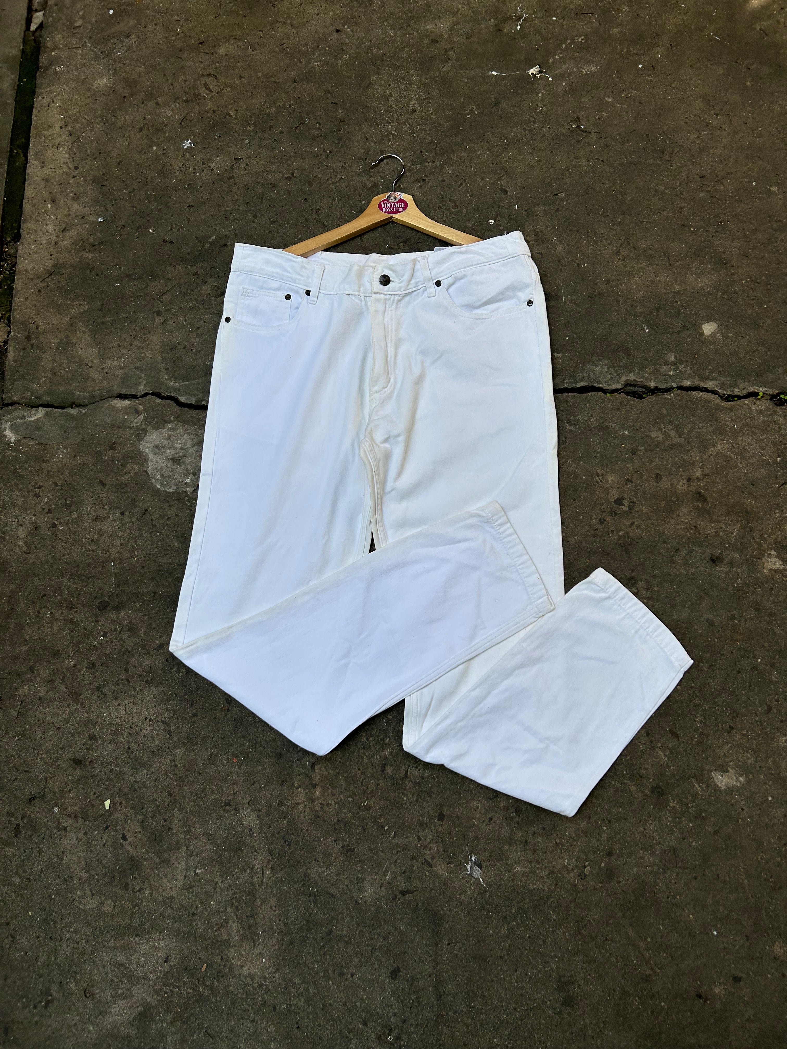 Jean Levis Blanco Vintage Original