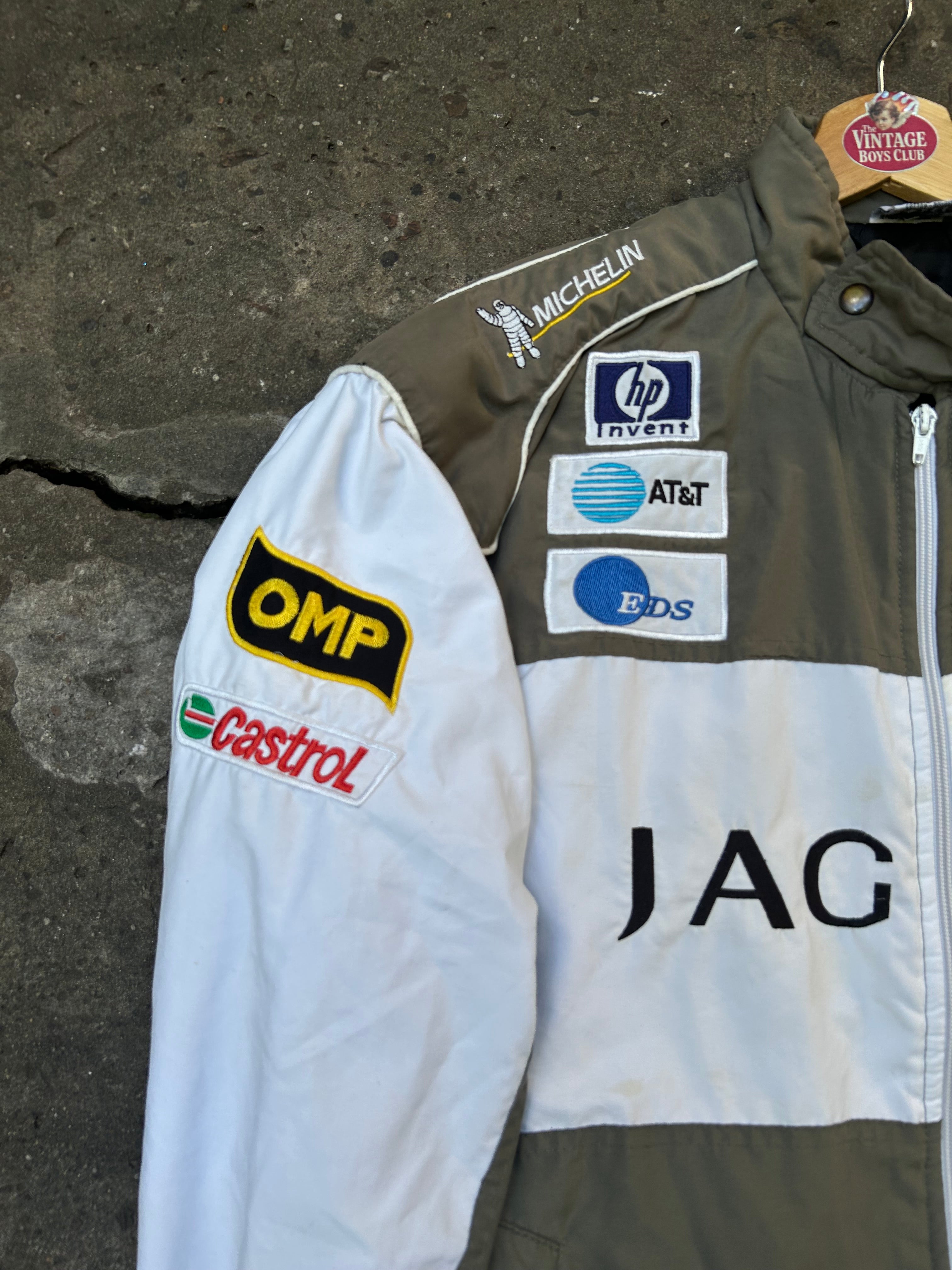 Campera Jaguar Racing Vintage