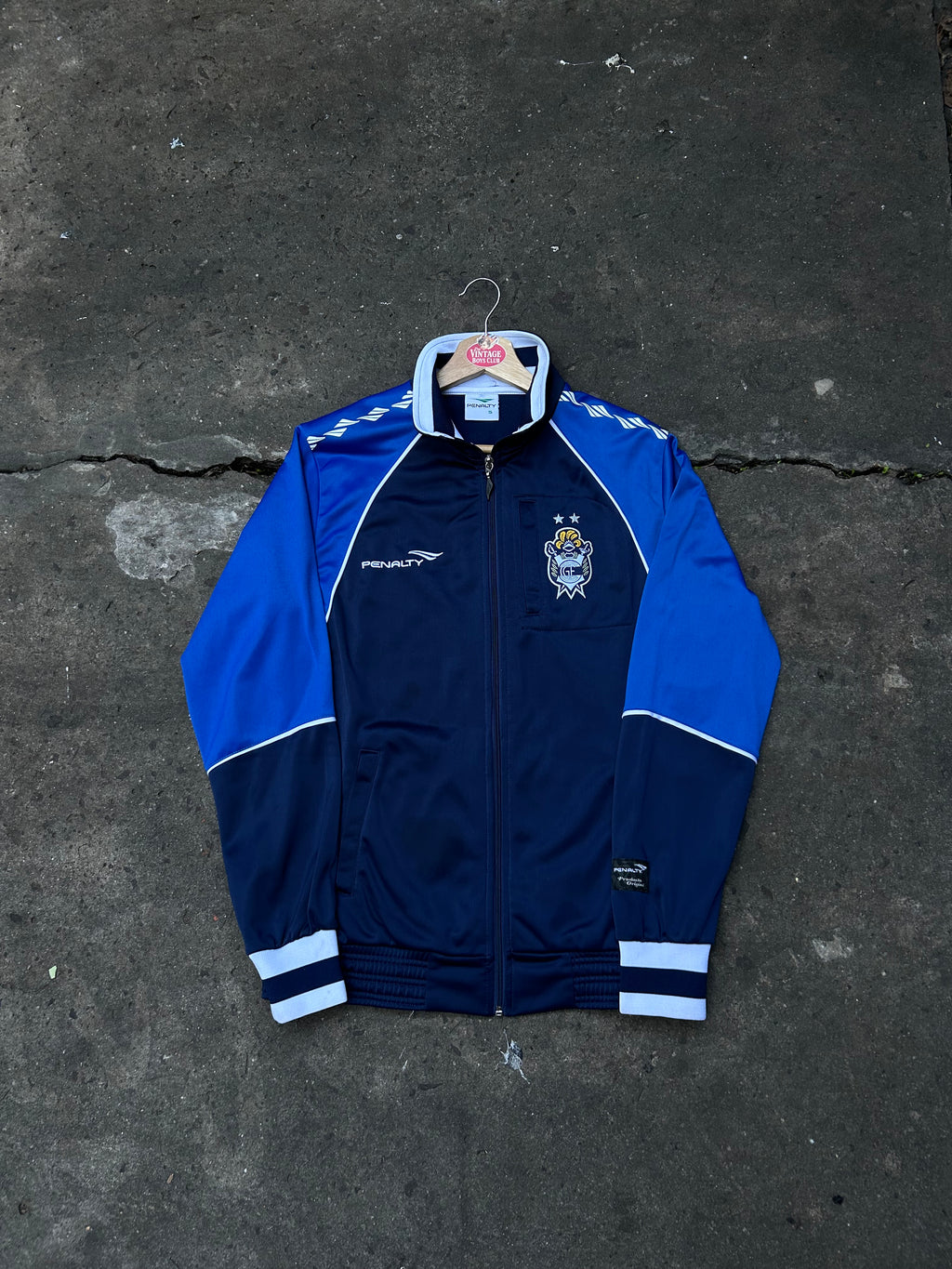 Campera Gimnasia Penalty Azul Original