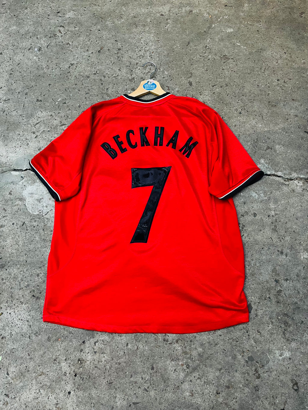 Camiseta Manchester United 2000 de Beckham Original
