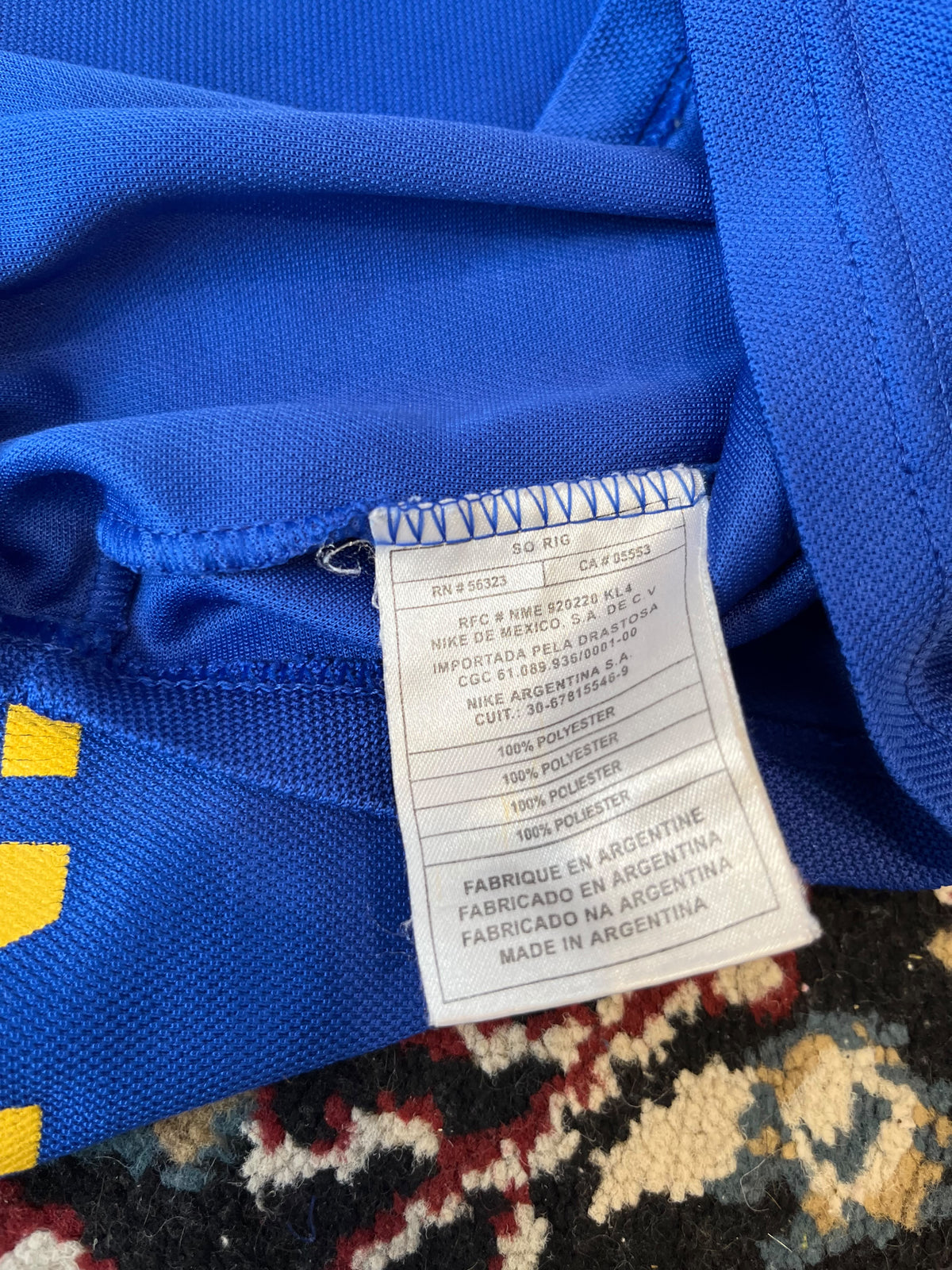 Camiseta Boca del 2000 de Roman Riquelme Original